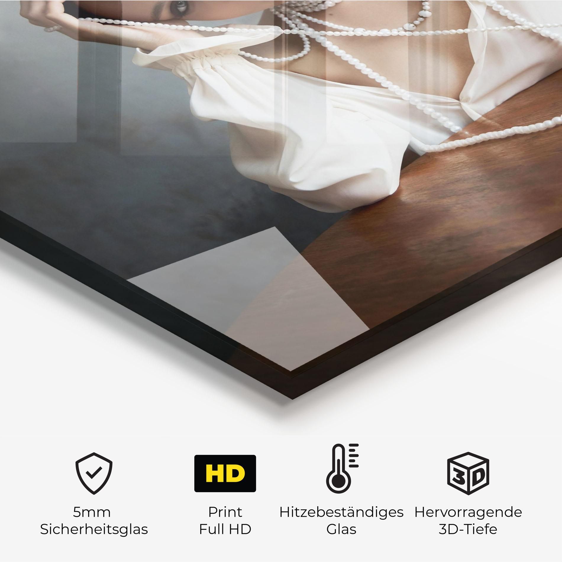 White Pearl Beads mockup 2