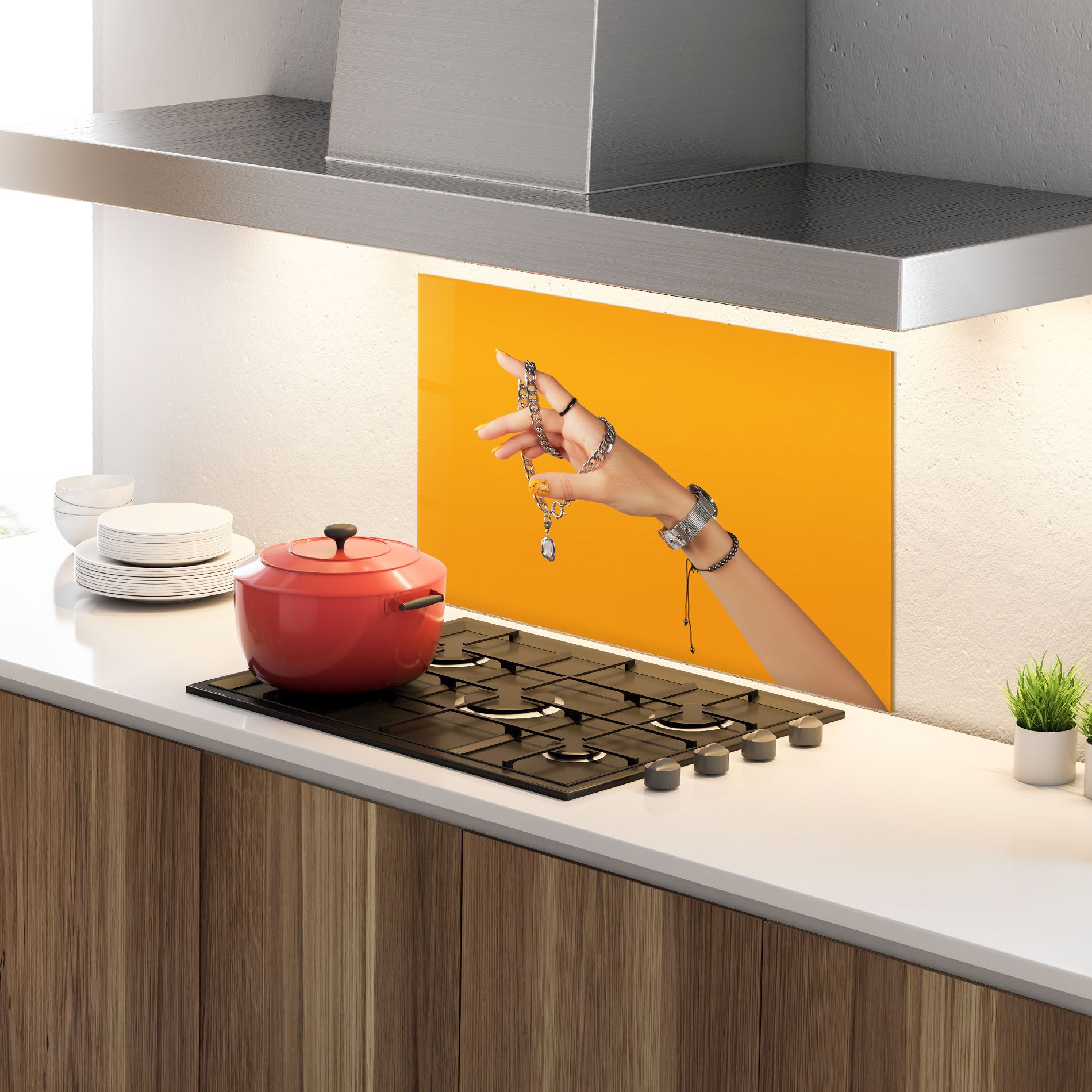 Silver Accessory mockup 4