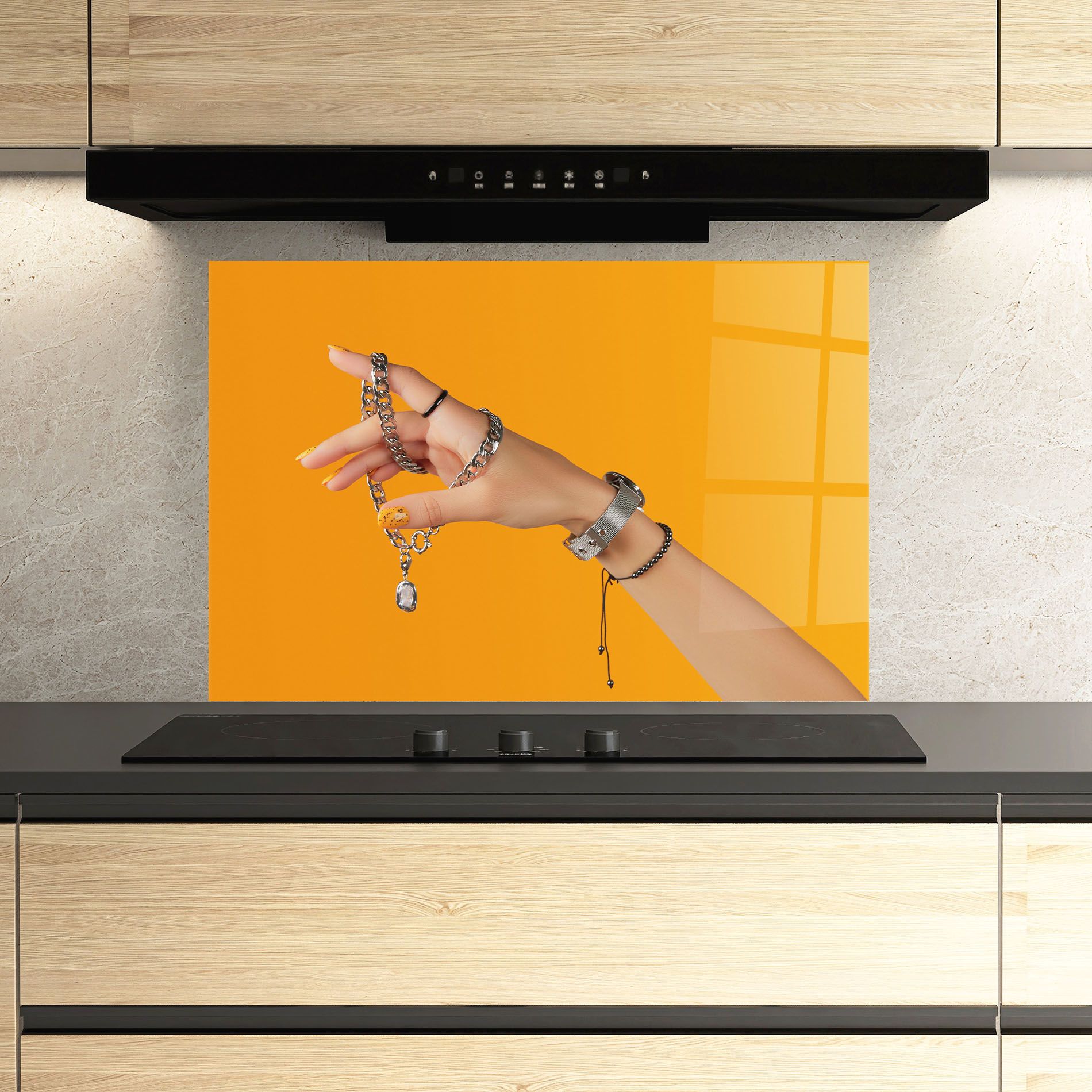 Silver Accessory mockup 3