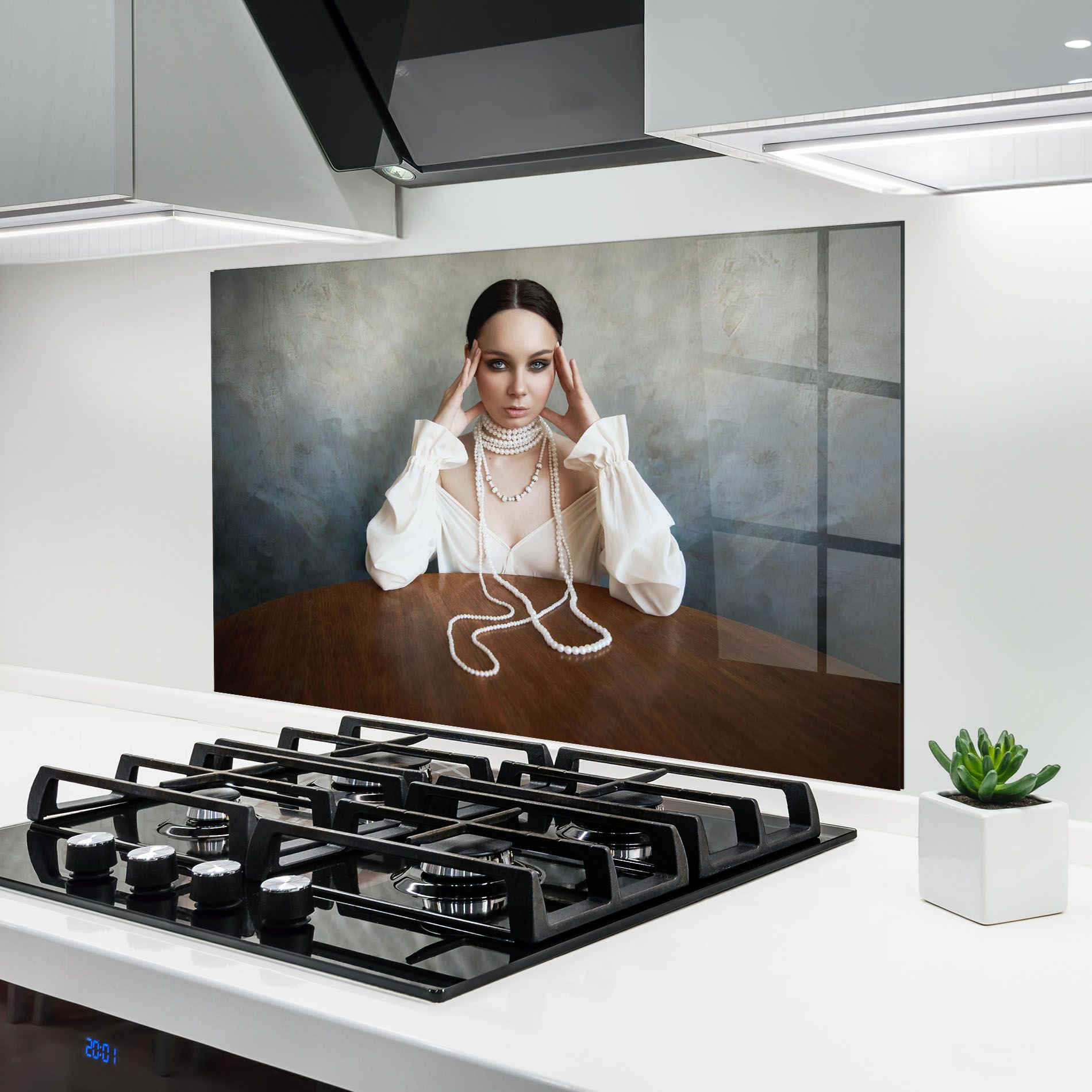 Boho Clothing Necklace mockup 6