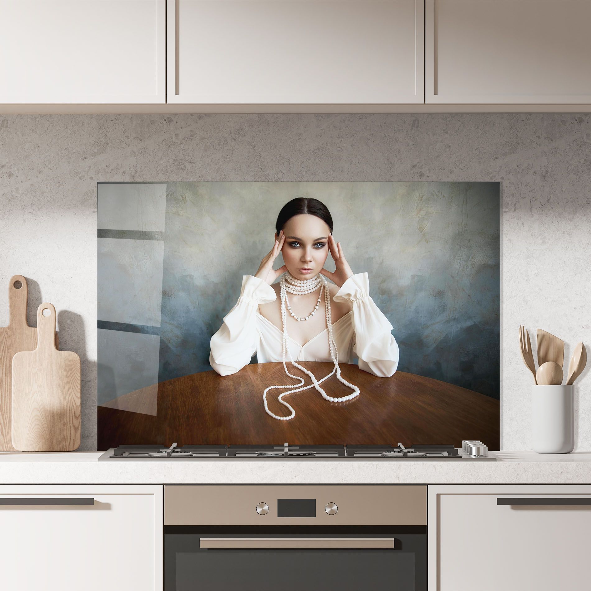 Boho Clothing Necklace mockup 7