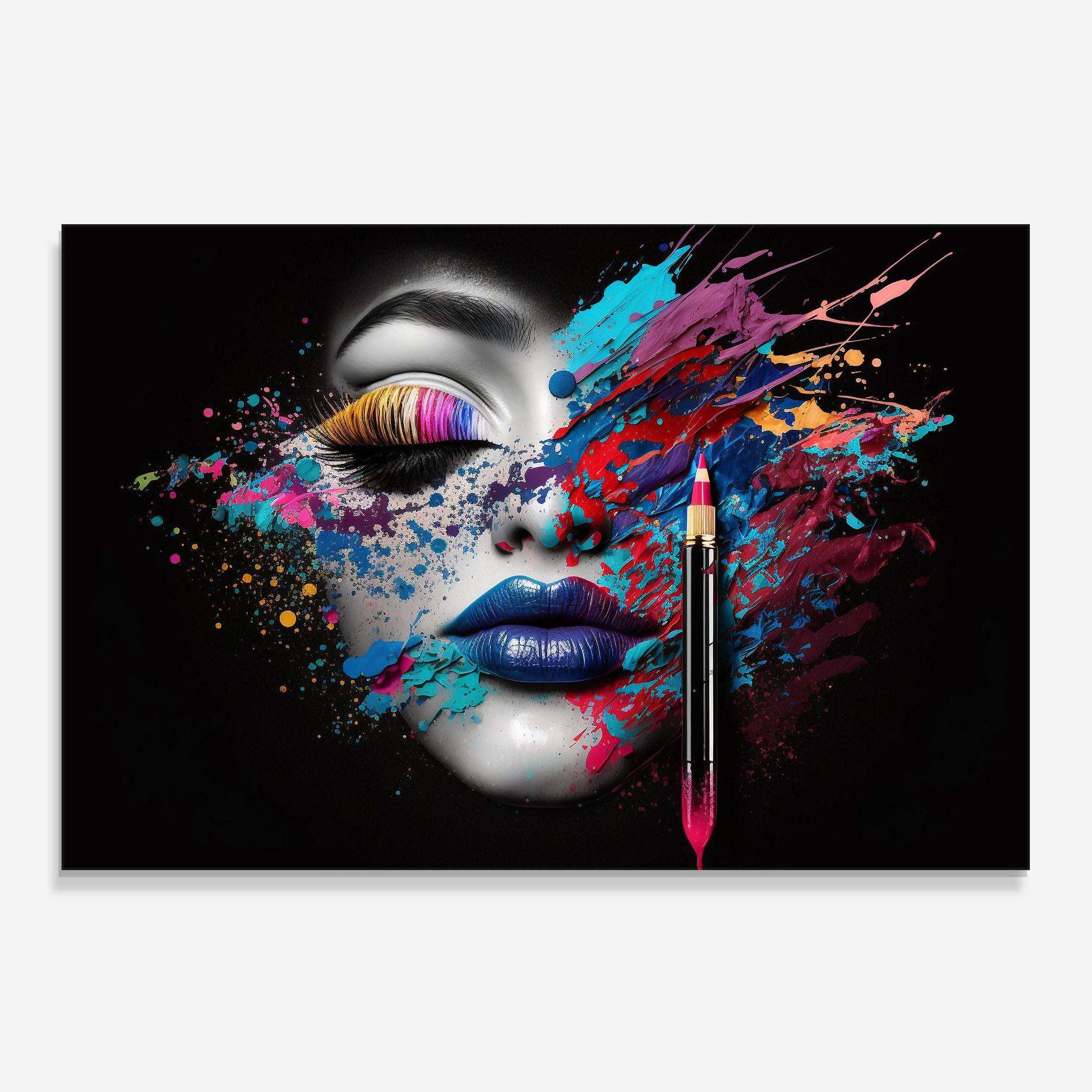 Küchenrückwand Glas Cosmetology Concept mockup 0