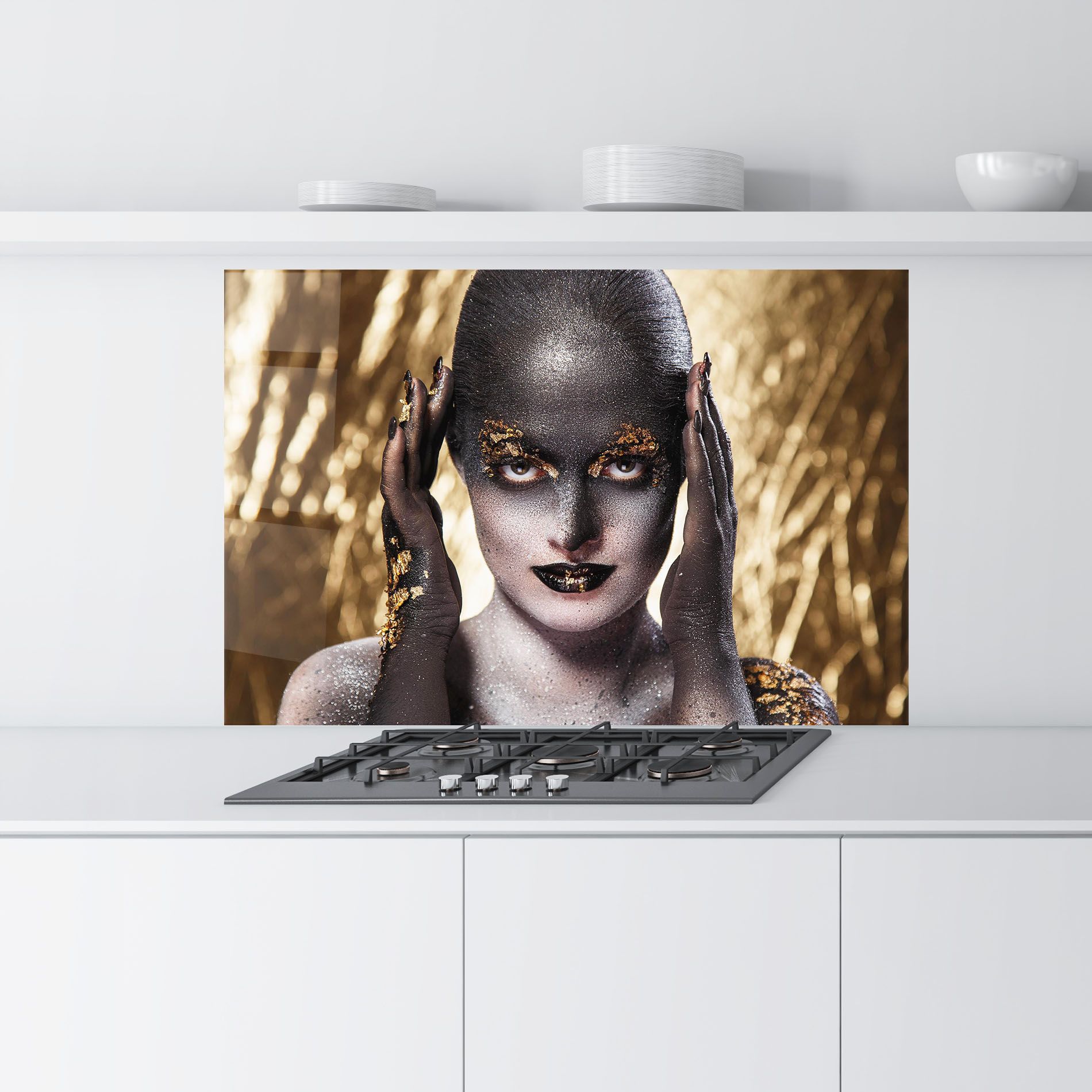 Glitter Artistic Makeup mockup 9