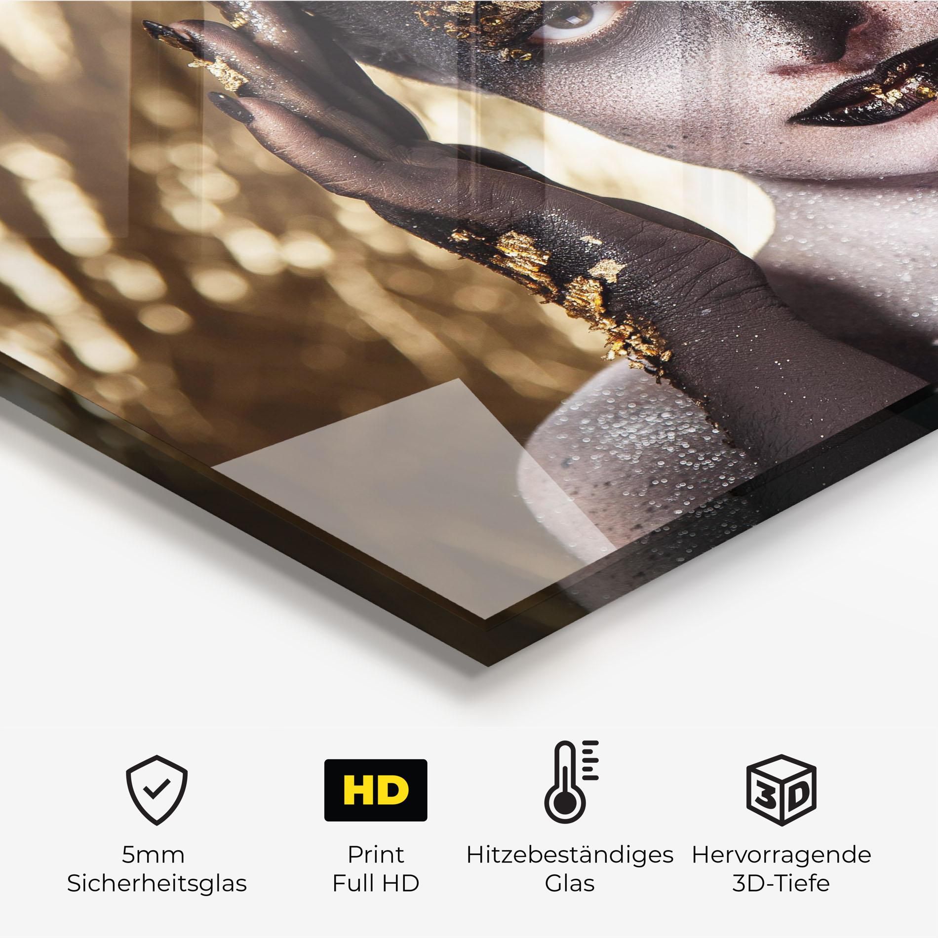 Glitter Artistic Makeup mockup 2