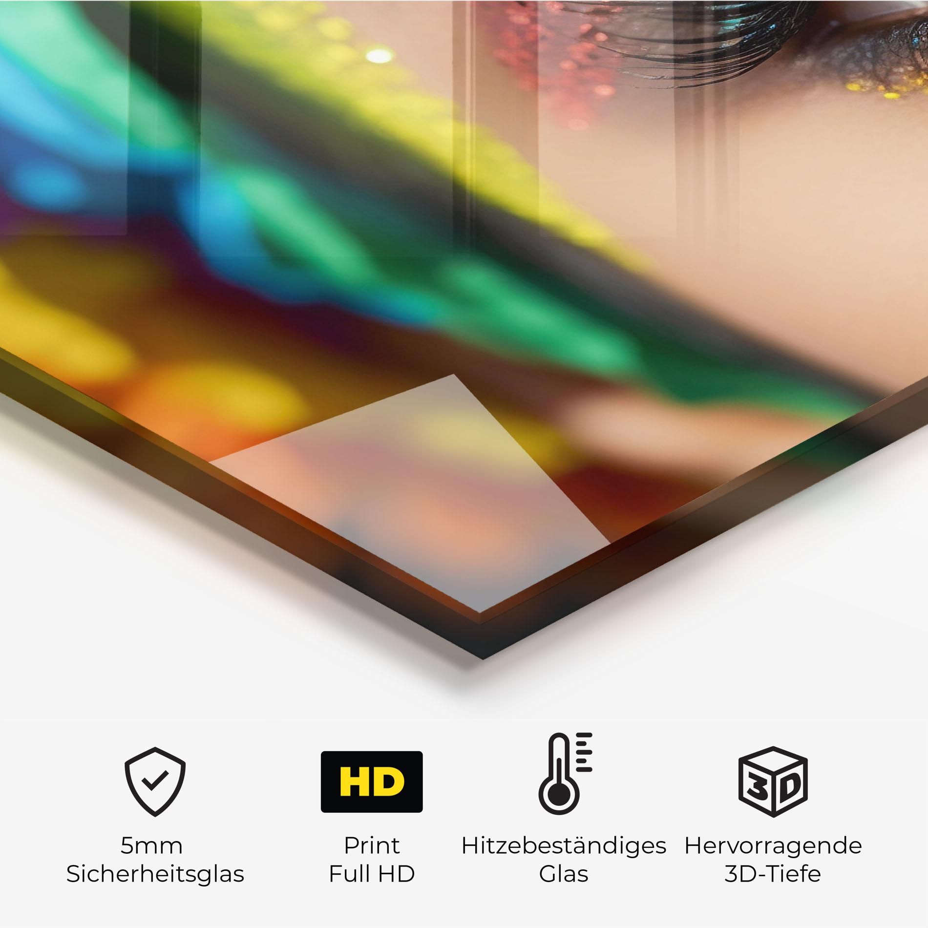 Rainbow Pattern Makeup mockup 2