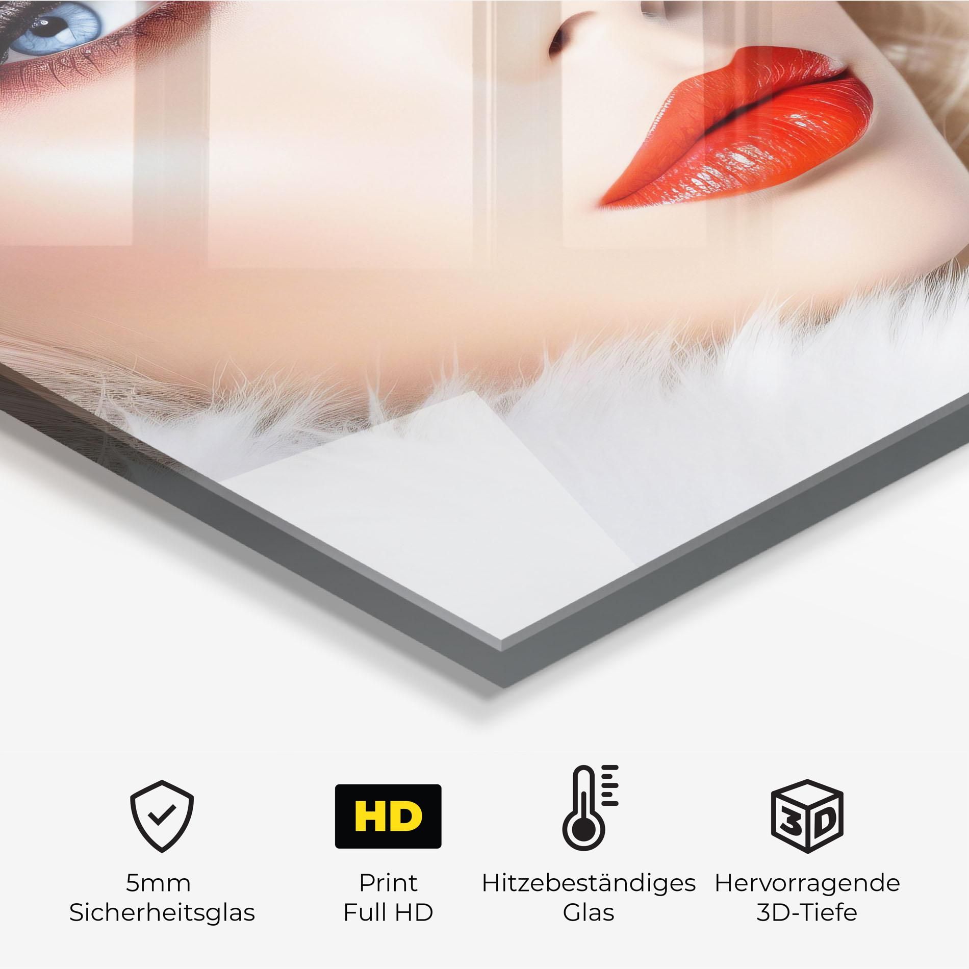 White Hair Makeup mockup 2