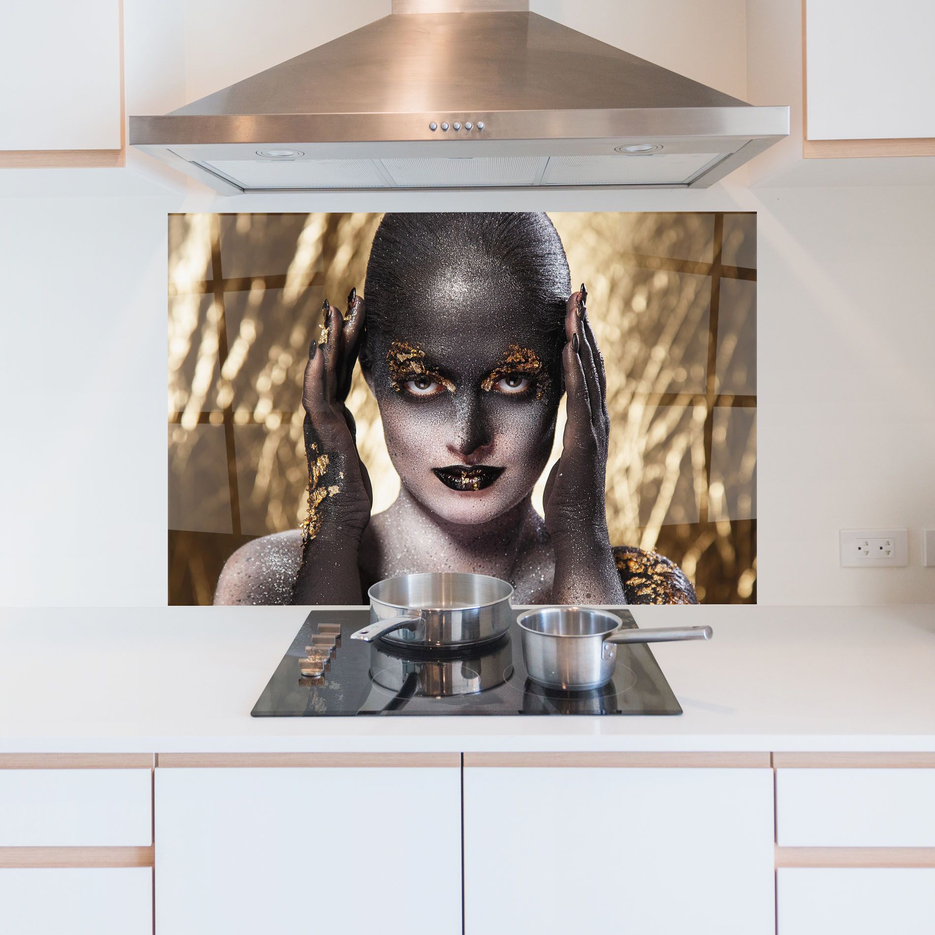 Glitter Artistic Makeup mockup 5