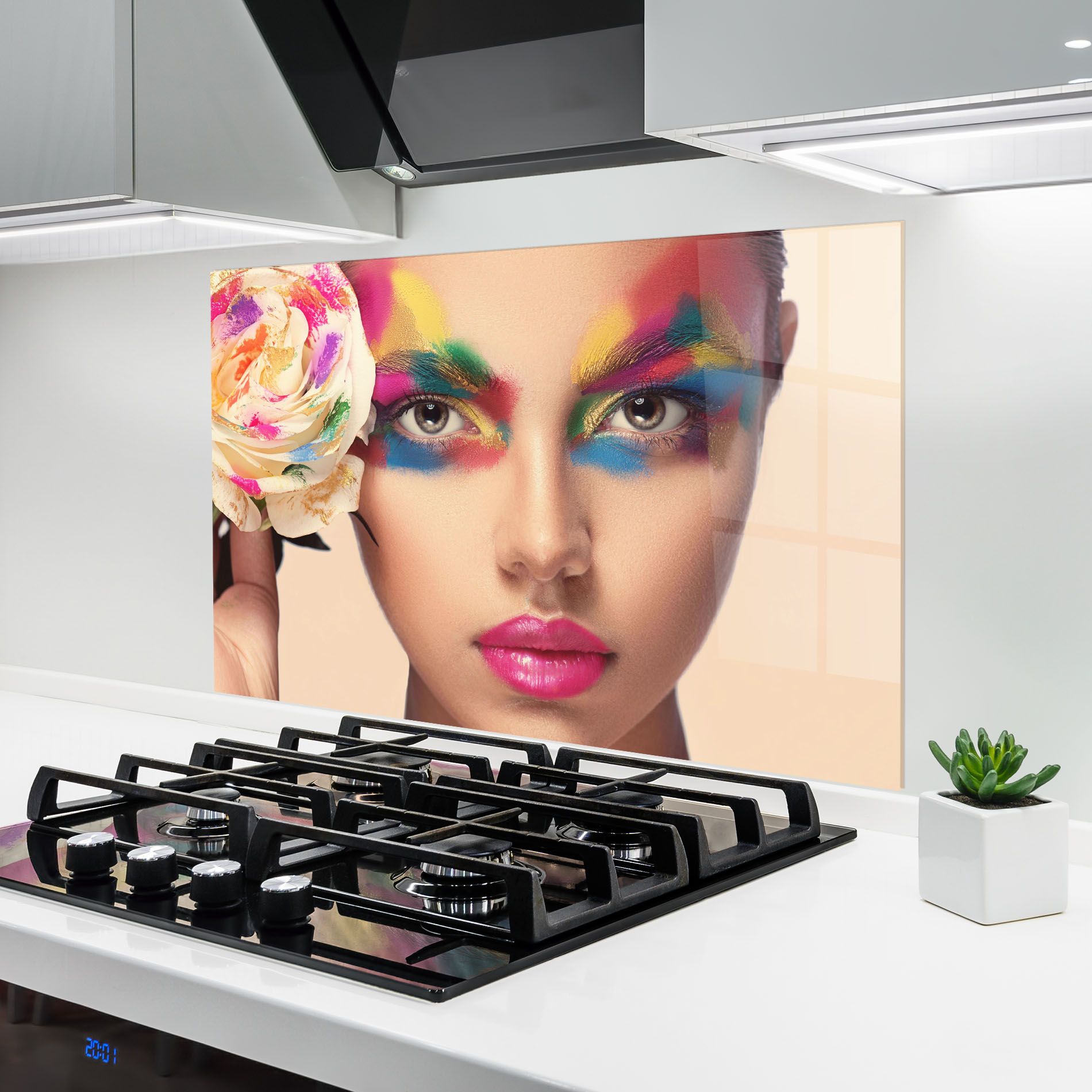 Colorful Makeup Girl mockup 6