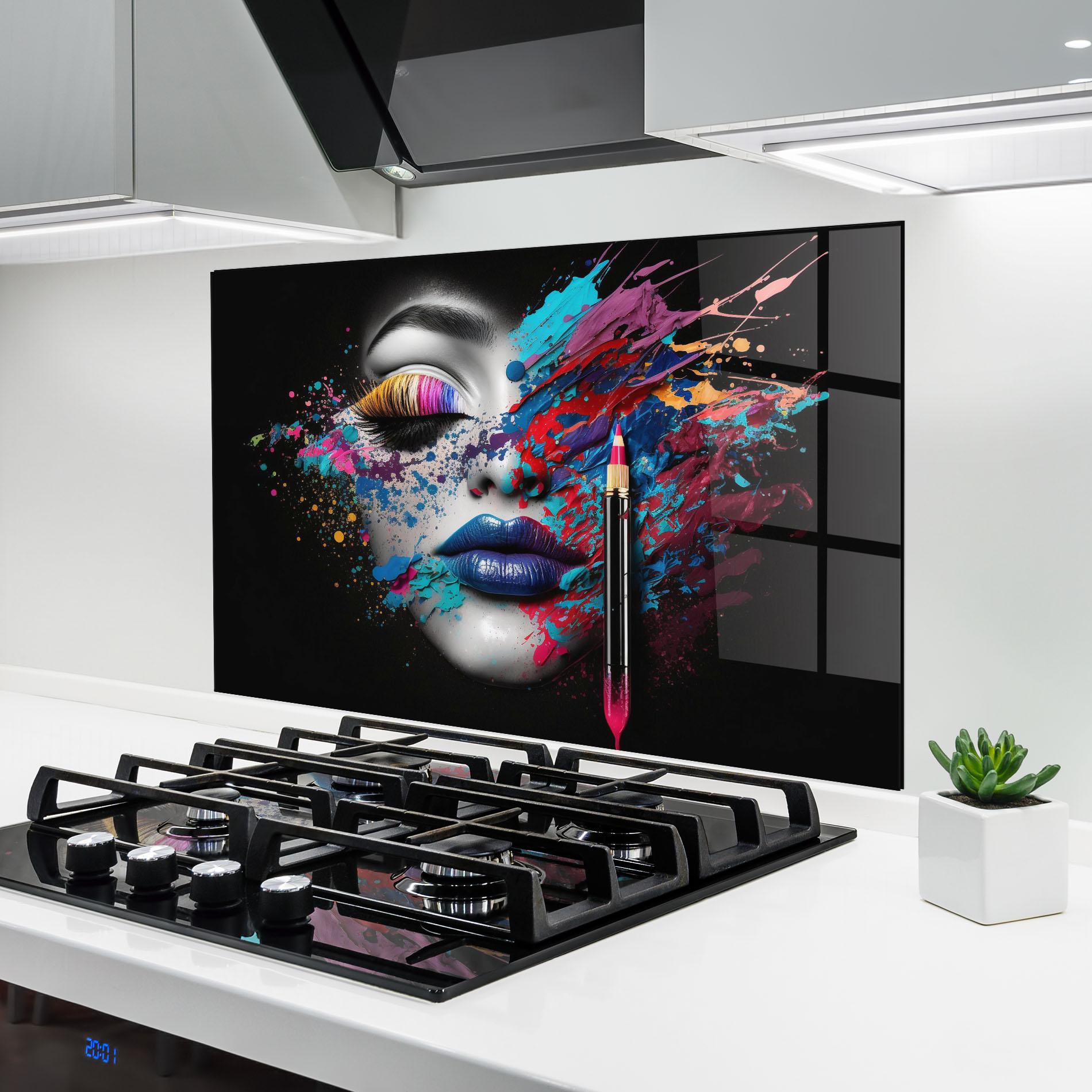 Küchenrückwand Glas Cosmetology Concept mockup 6