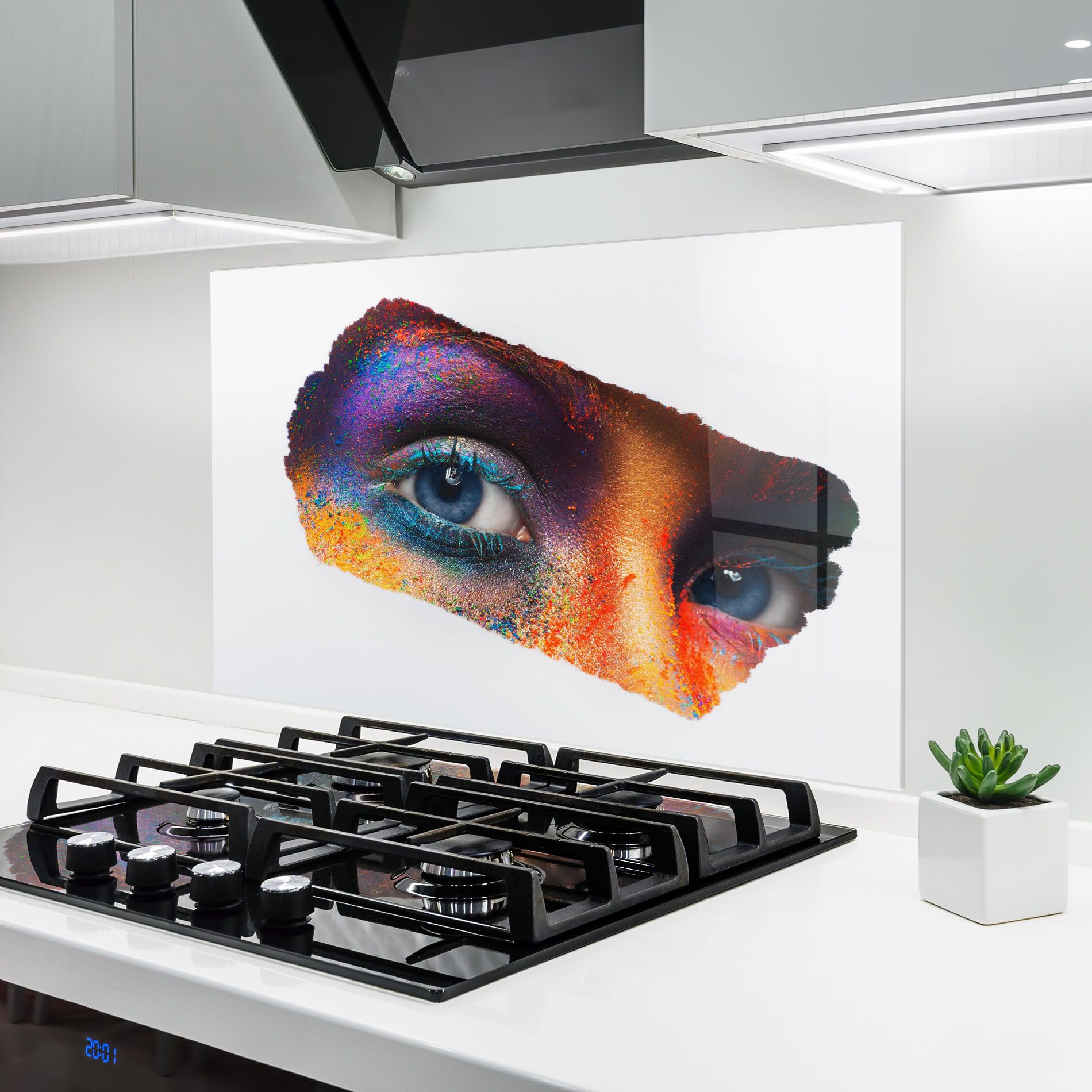 Female Colourful Makeup mockup 6