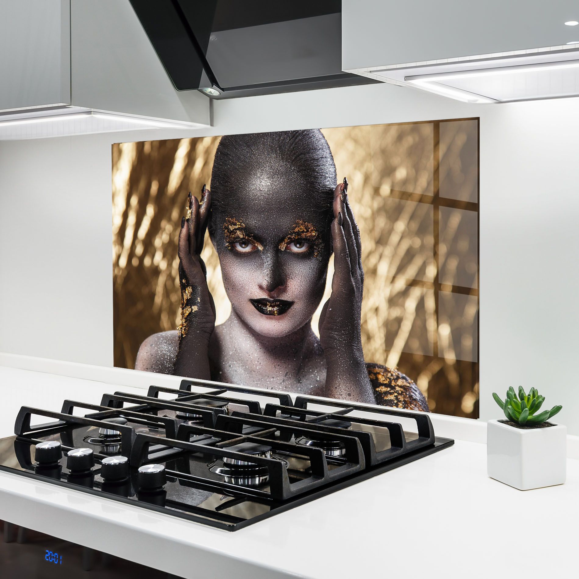 Glitter Artistic Makeup mockup 6