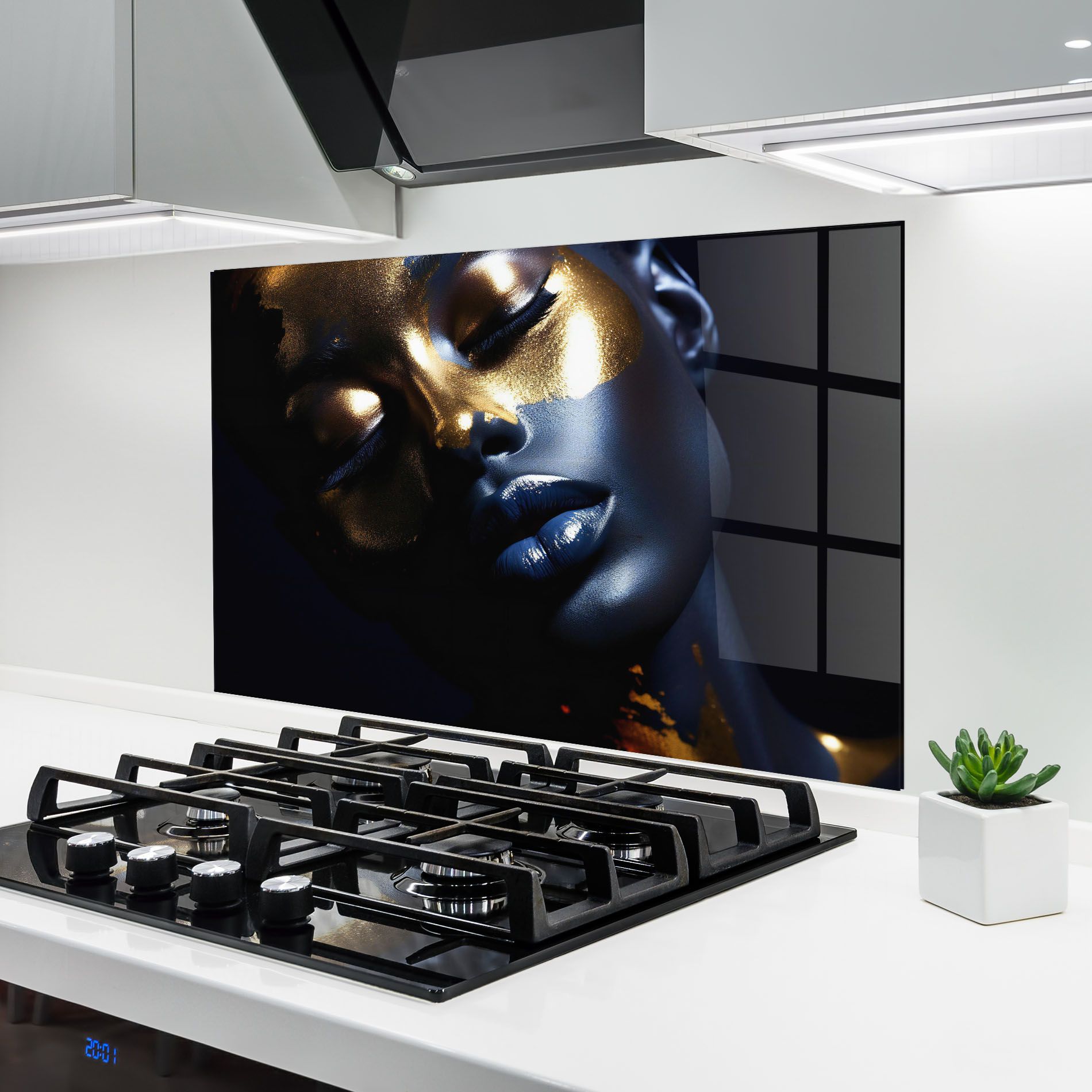 Pretty Gold Makeup mockup 6