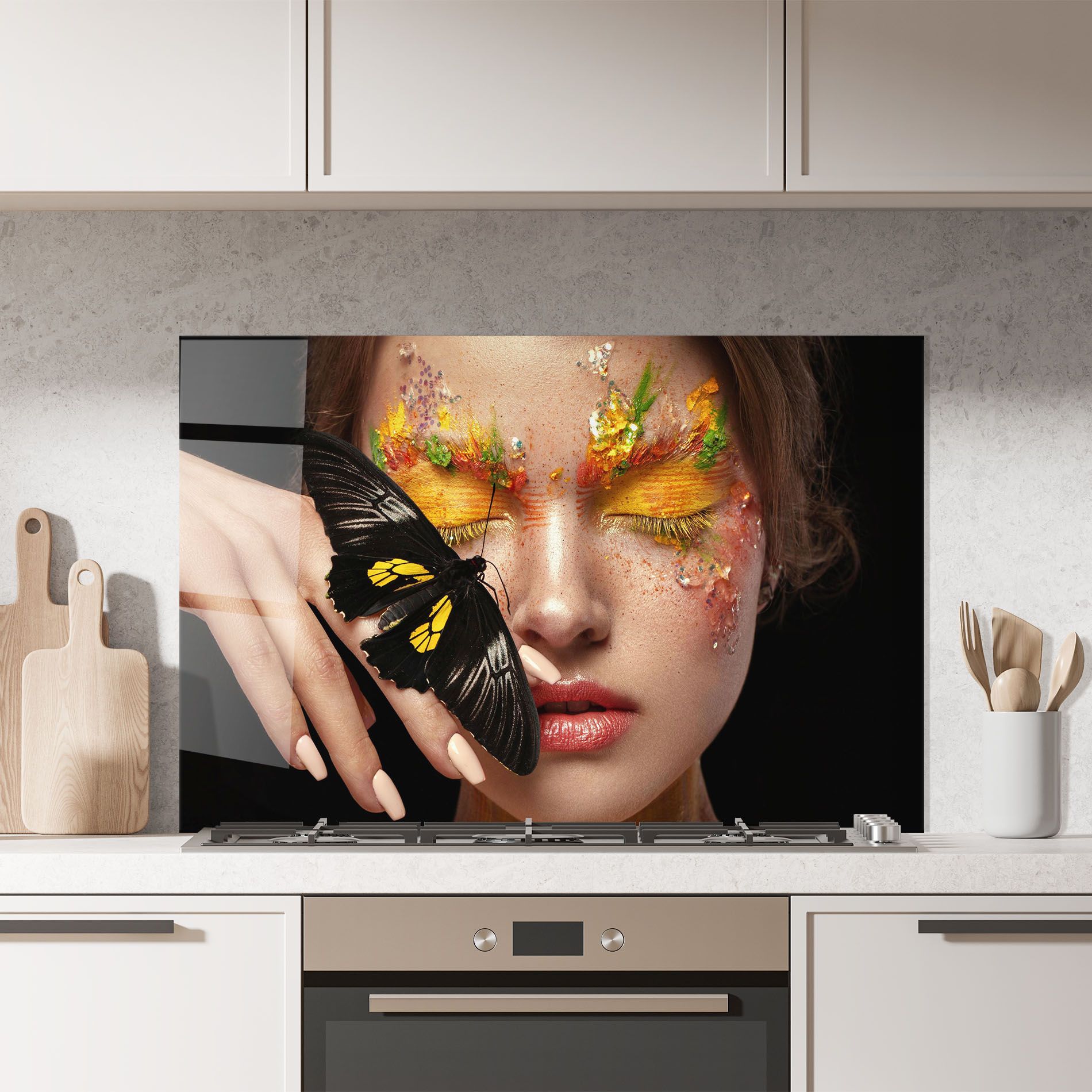 Pretty Butterflu Makeup mockup 7