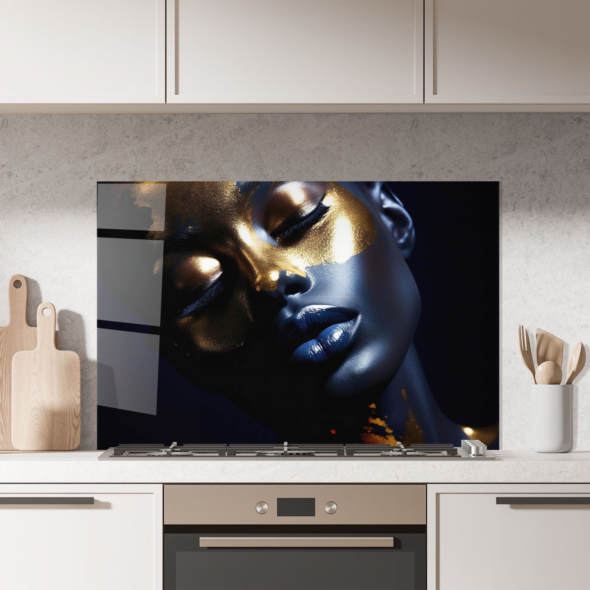 Pretty Gold Makeup mockup 7