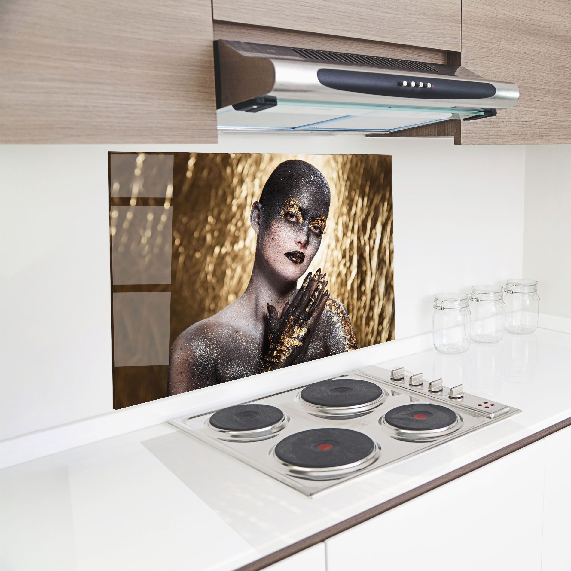 Gold Artistic Makeup mockup 8