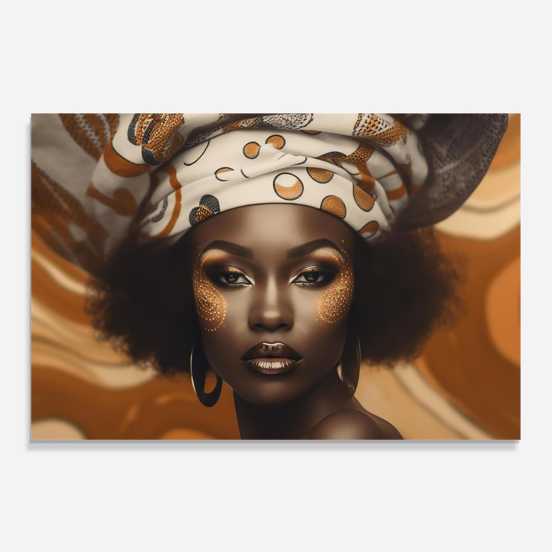 Abstract African Woman mockup 0