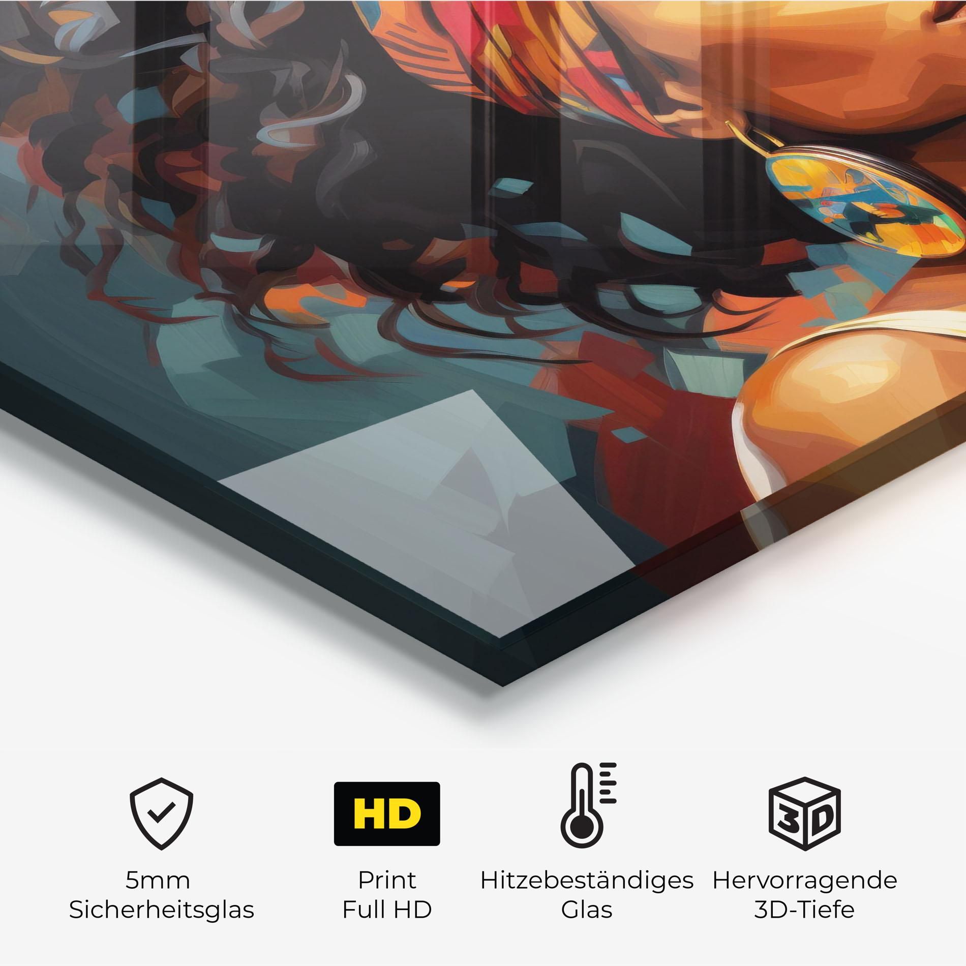 Colorful Ethic Portrait mockup 2