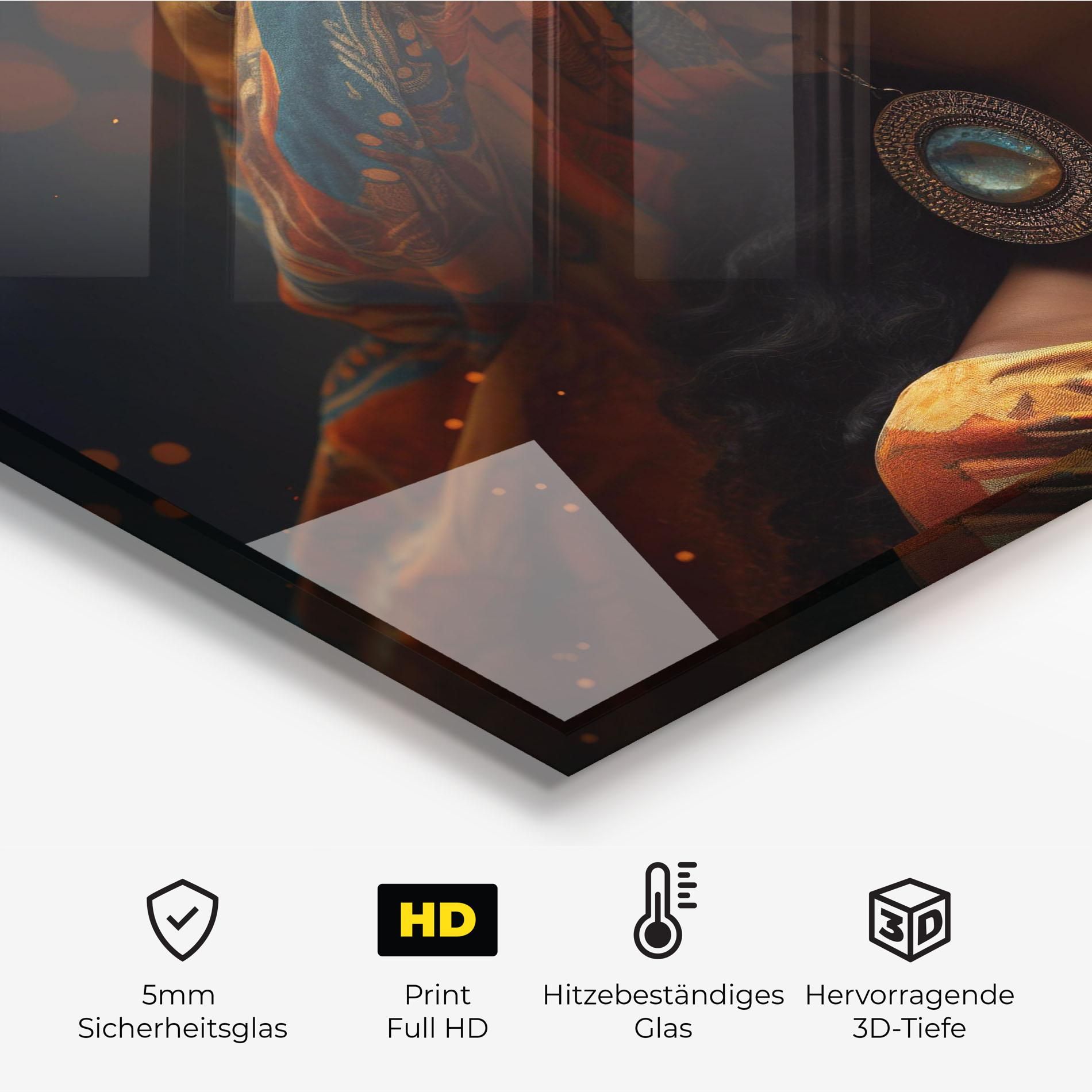 Fashion African Portrait mockup 2