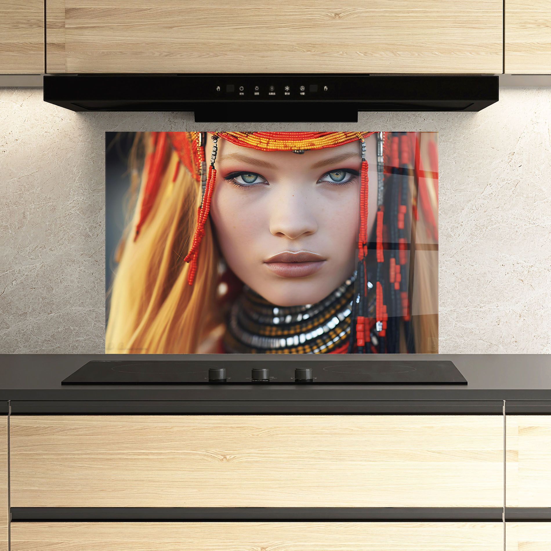 Closeup Portrait Pretty Eyes mockup 3