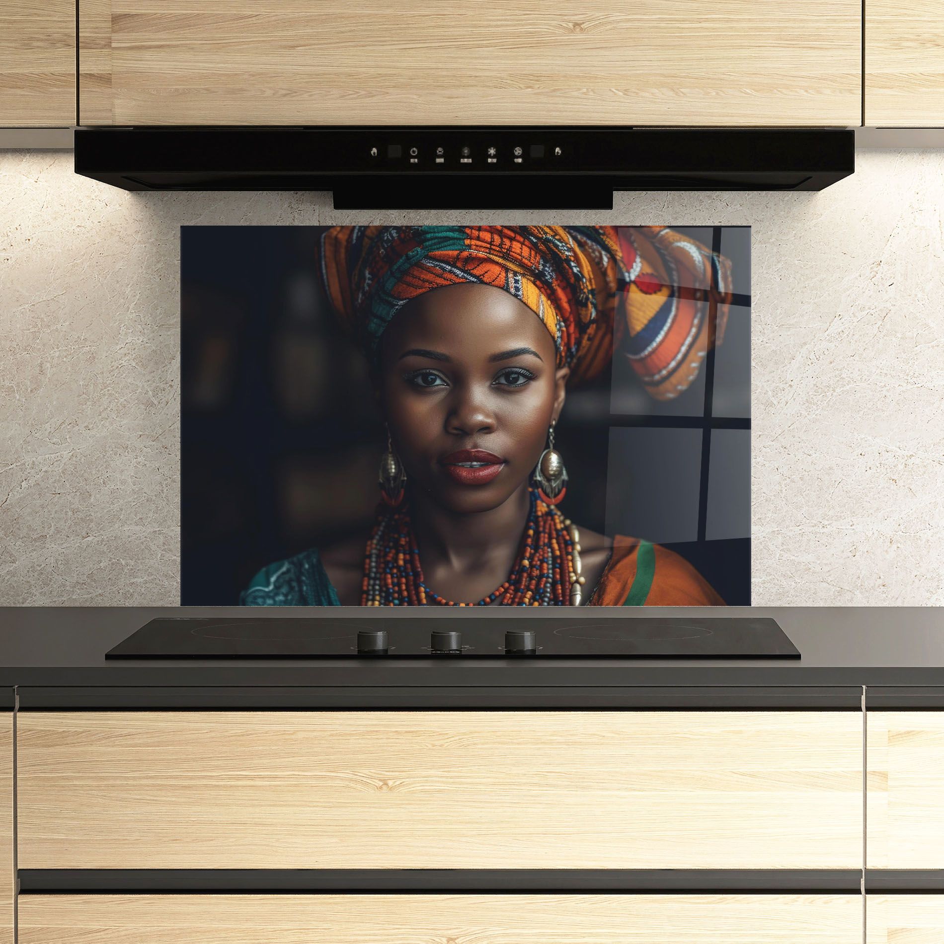Young African Woman mockup 3