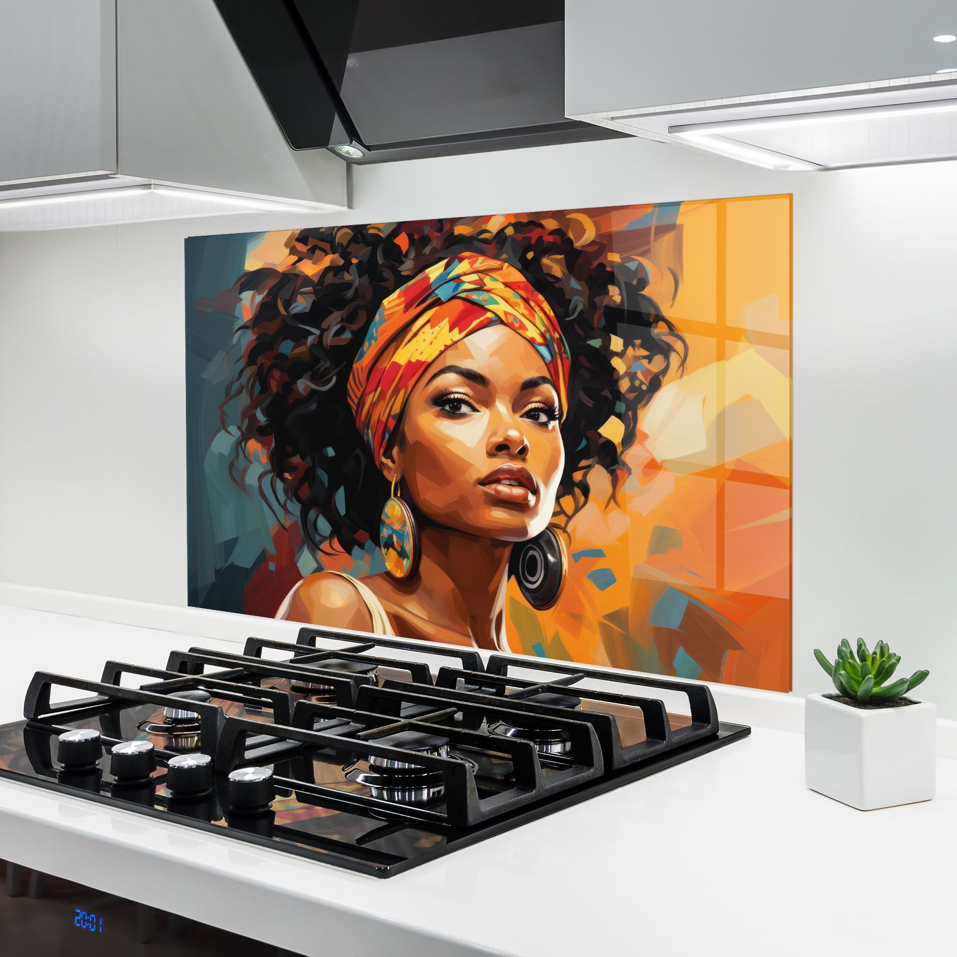 Colorful Ethic Portrait mockup 6