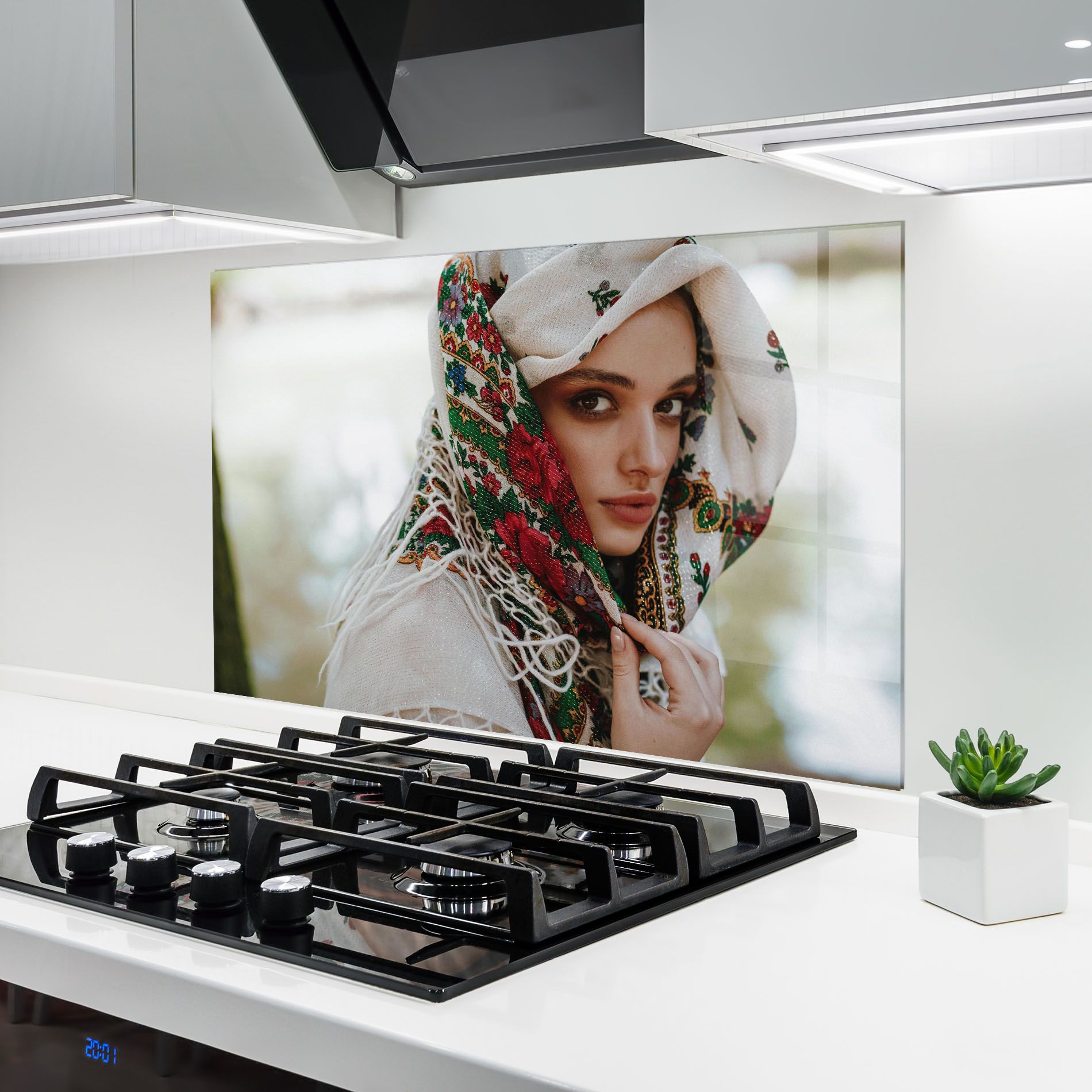 Ukrainian Embroidered Dress mockup 6