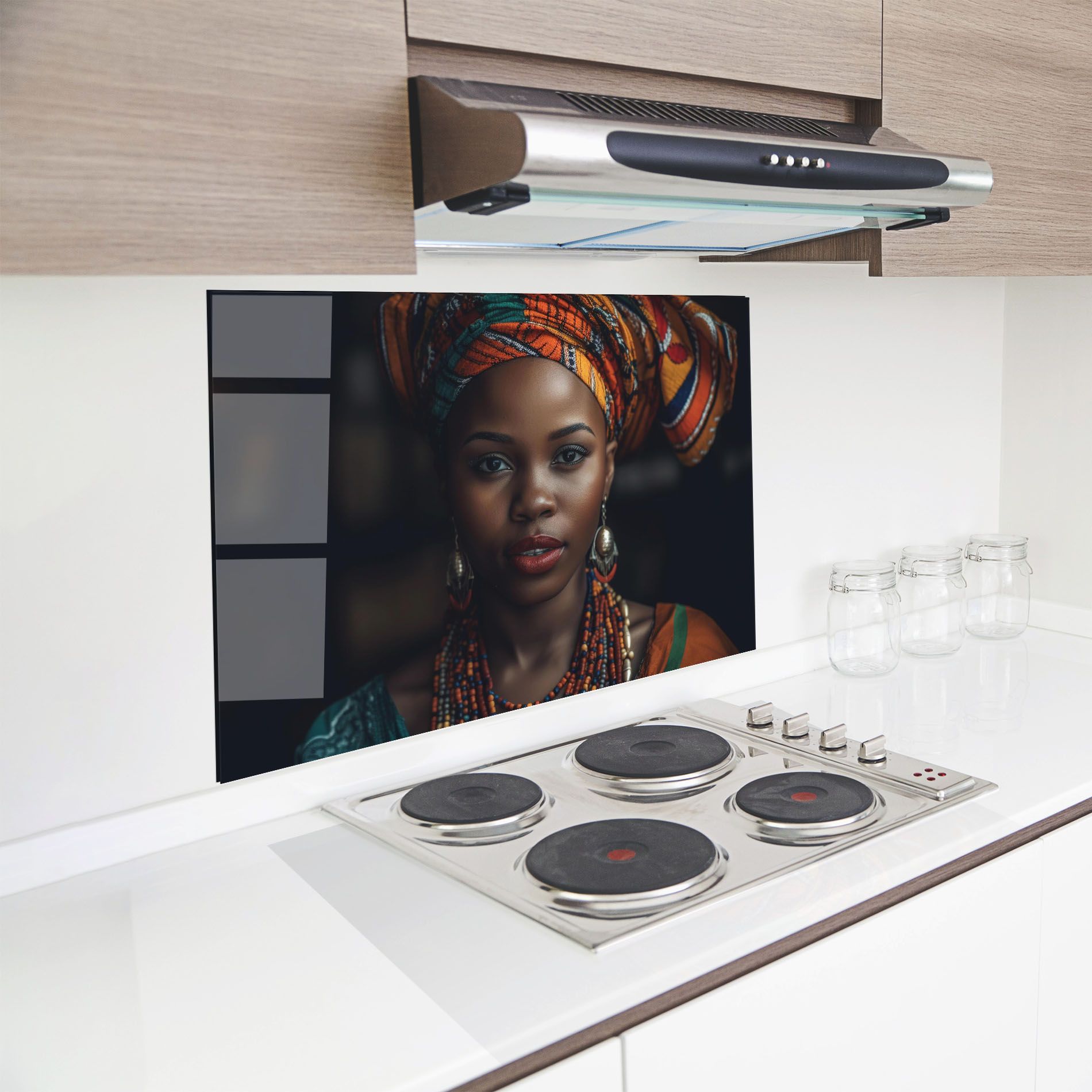 Young African Woman mockup 8