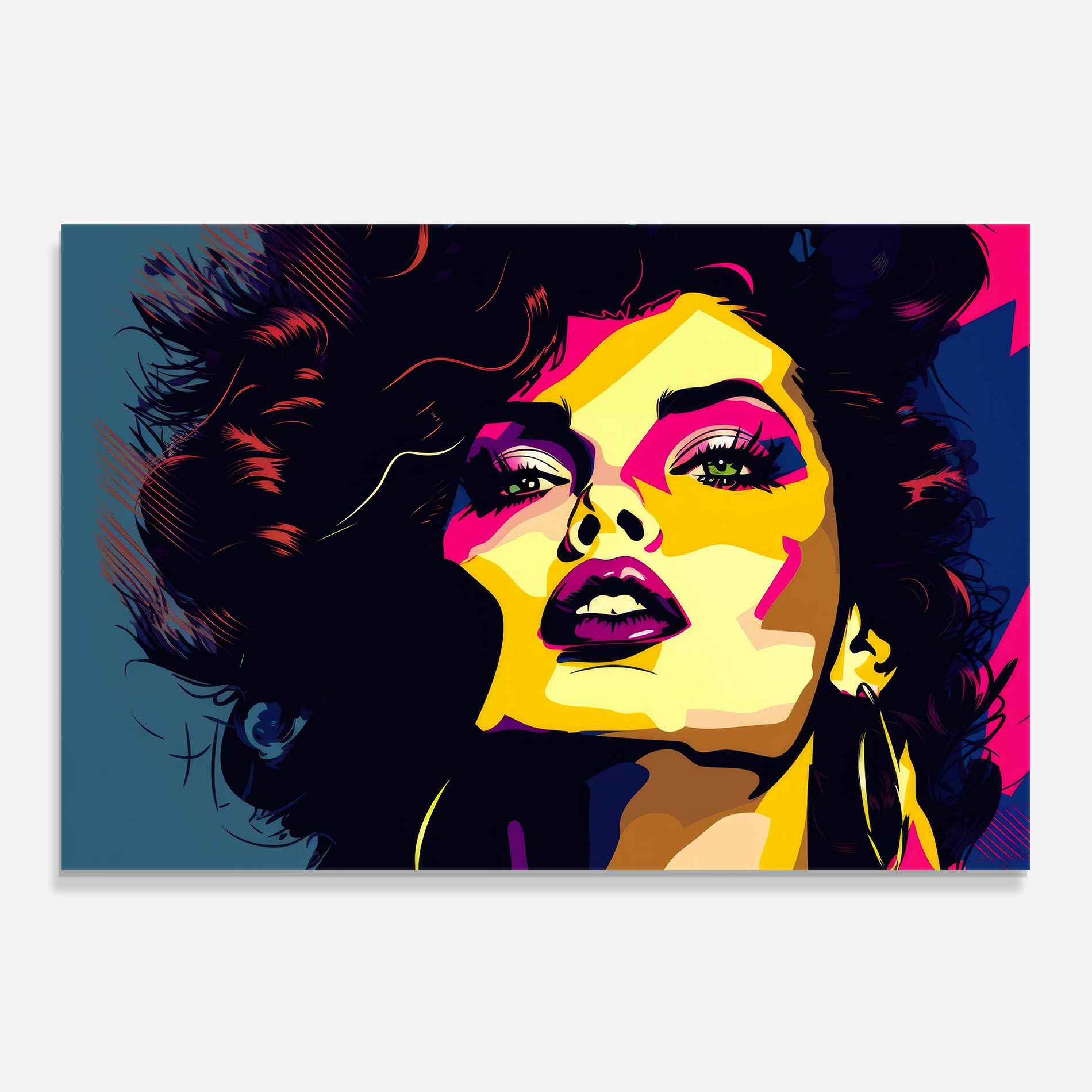 Pop Art Portrait Woman mockup 0