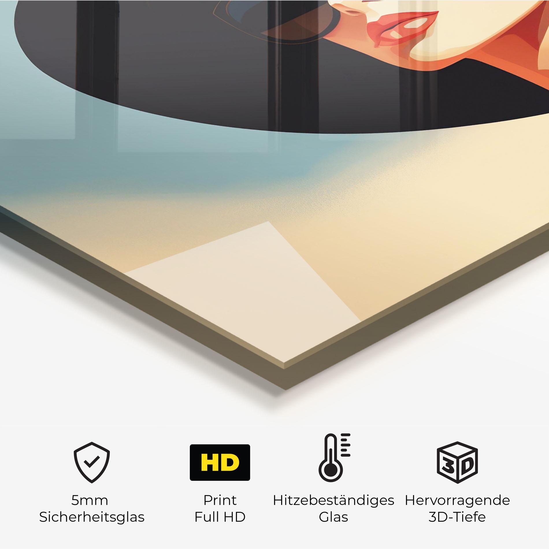 Caucasian Glamor Model mockup 2