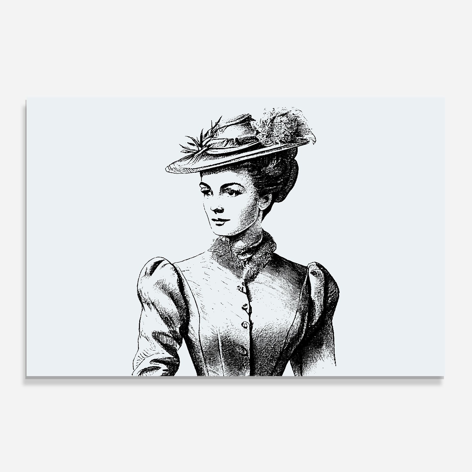 Noble Lady Hat mockup 0