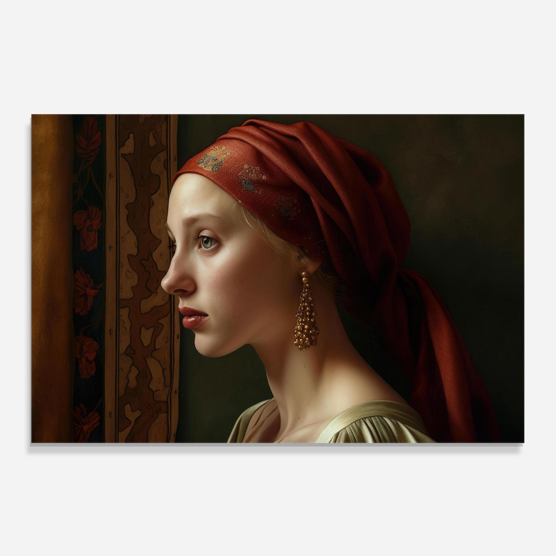 Küchenrückwand Glas Timeless Beauty mockup 0