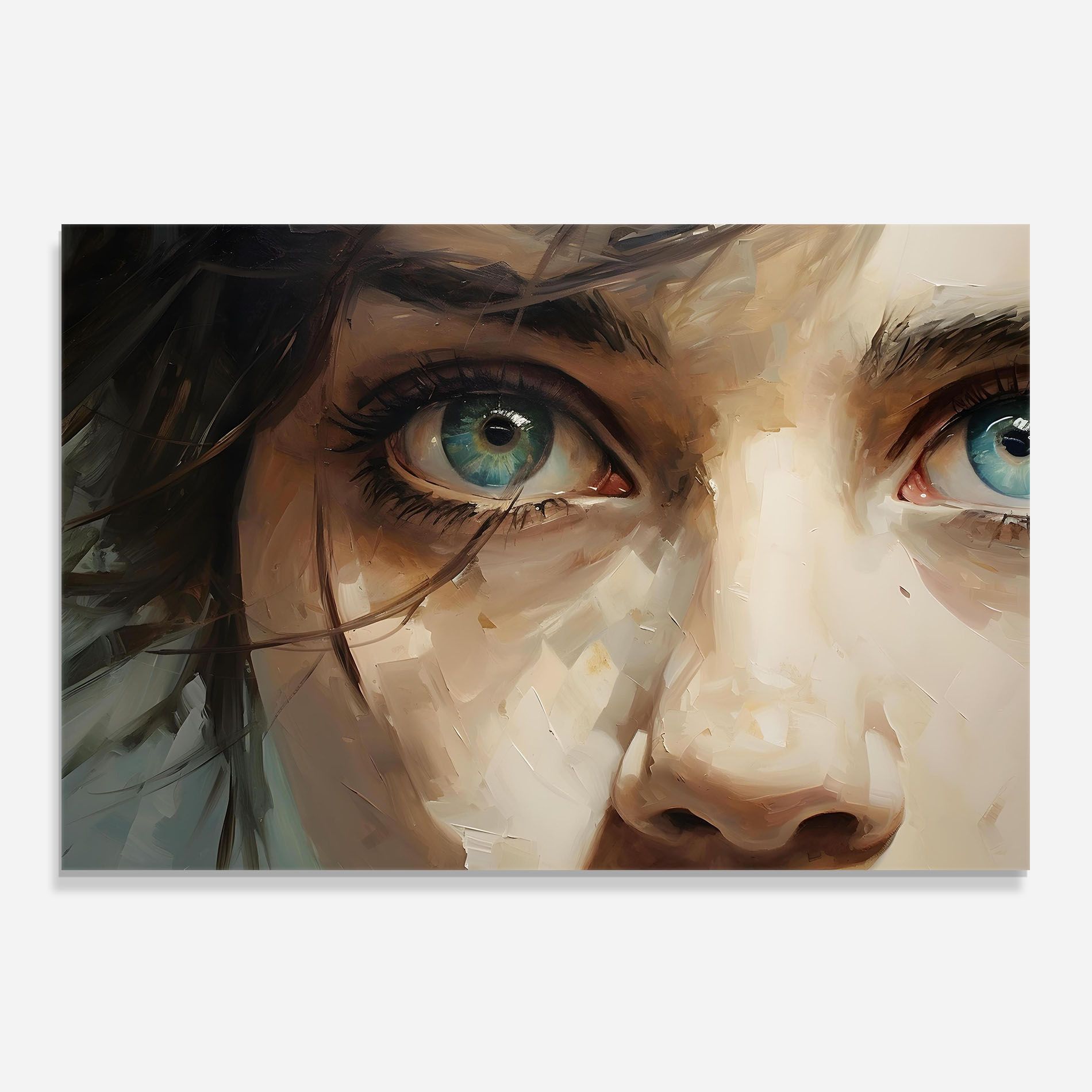 Vintage Blue Eyes Art mockup 0