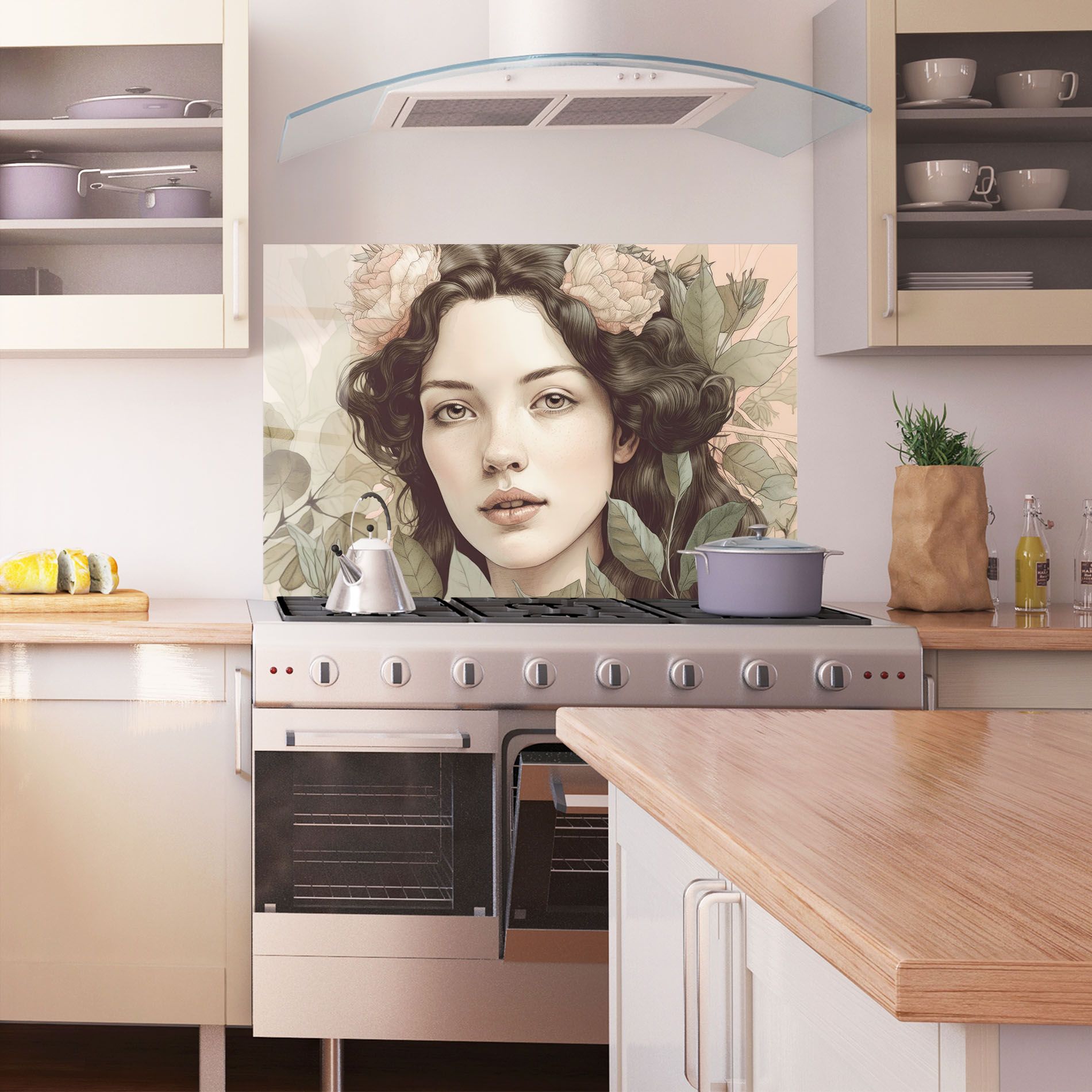 Beautiful Vintage Portrait mockup 1