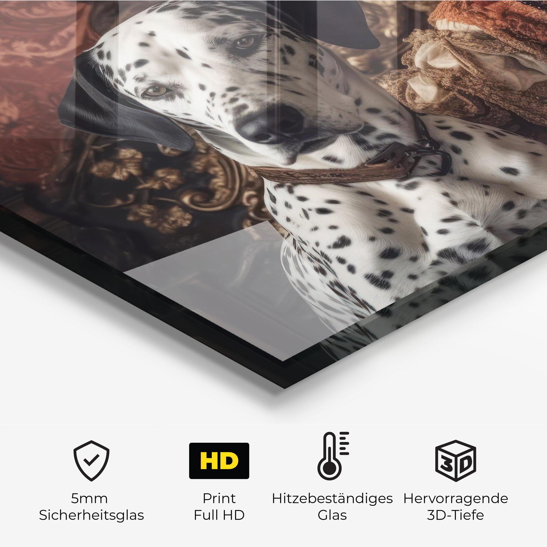 Küchenrückwand Glas Queen Fashion mockup 2