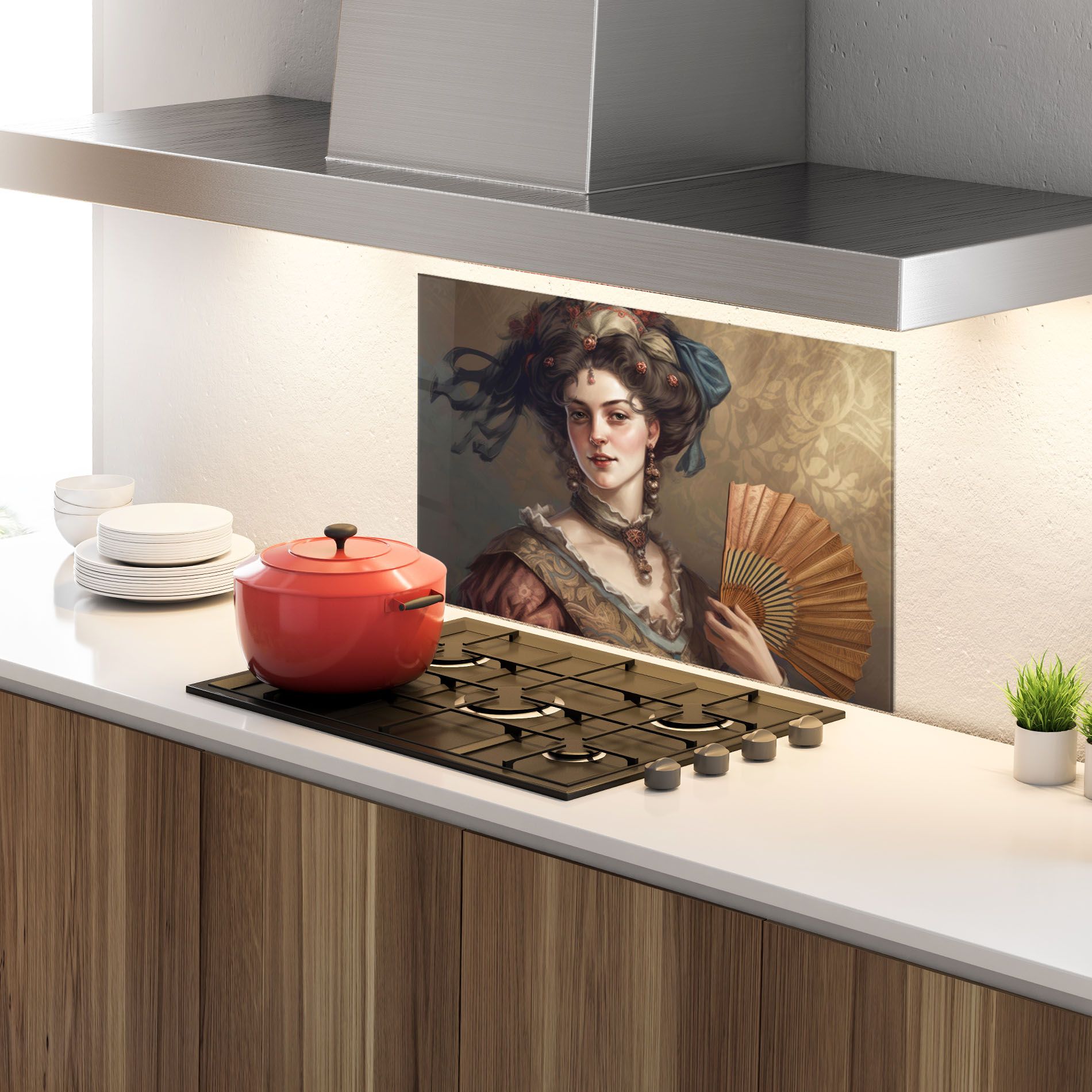 Medieval Noblewoman mockup 4