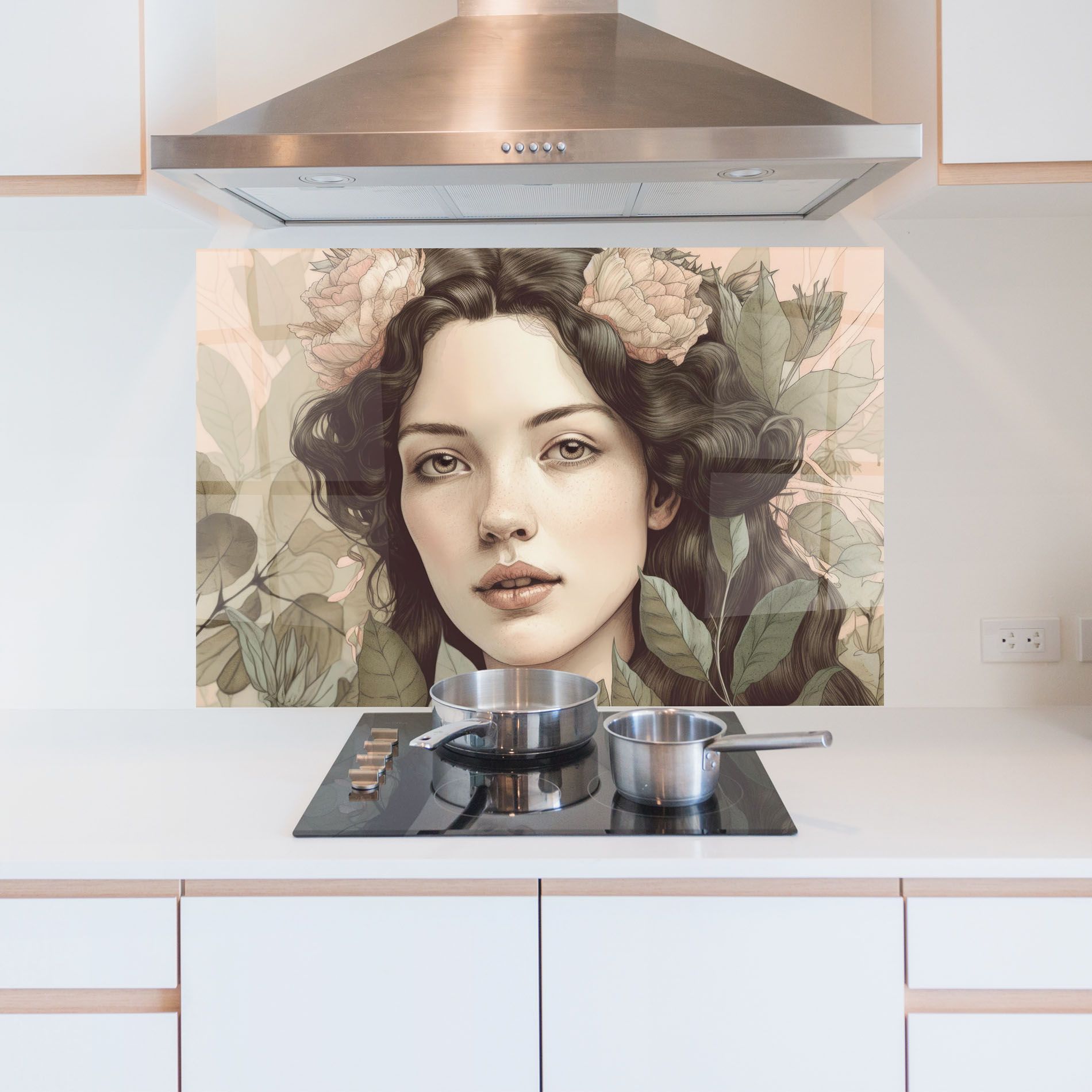 Beautiful Vintage Portrait mockup 5