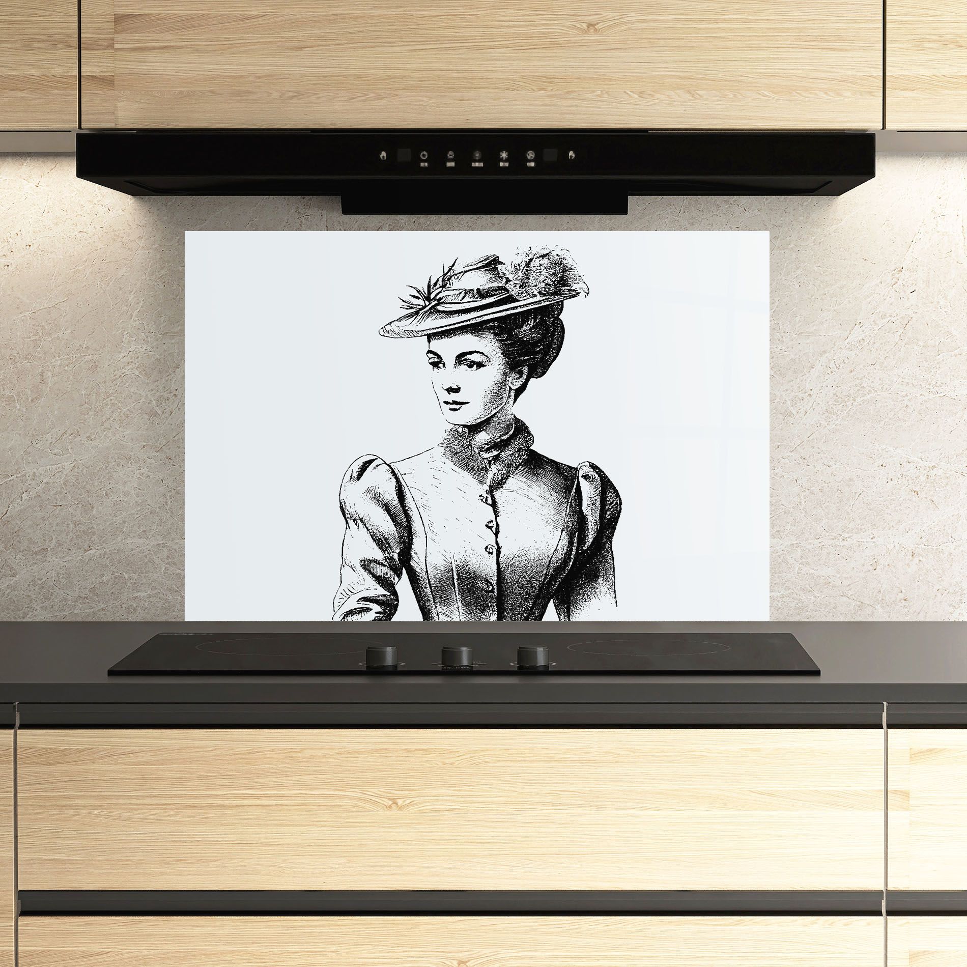 Noble Lady Hat mockup 3