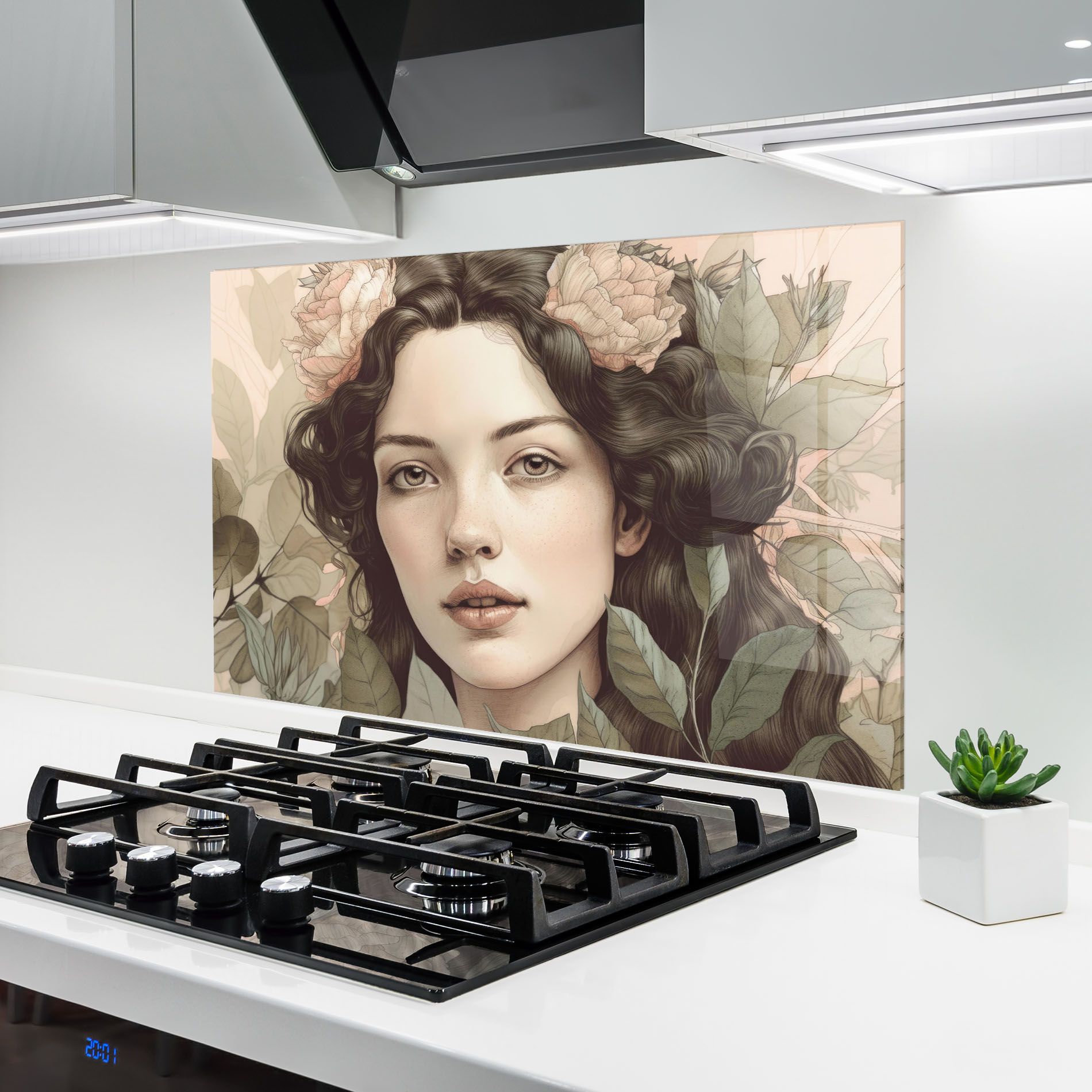 Beautiful Vintage Portrait mockup 6