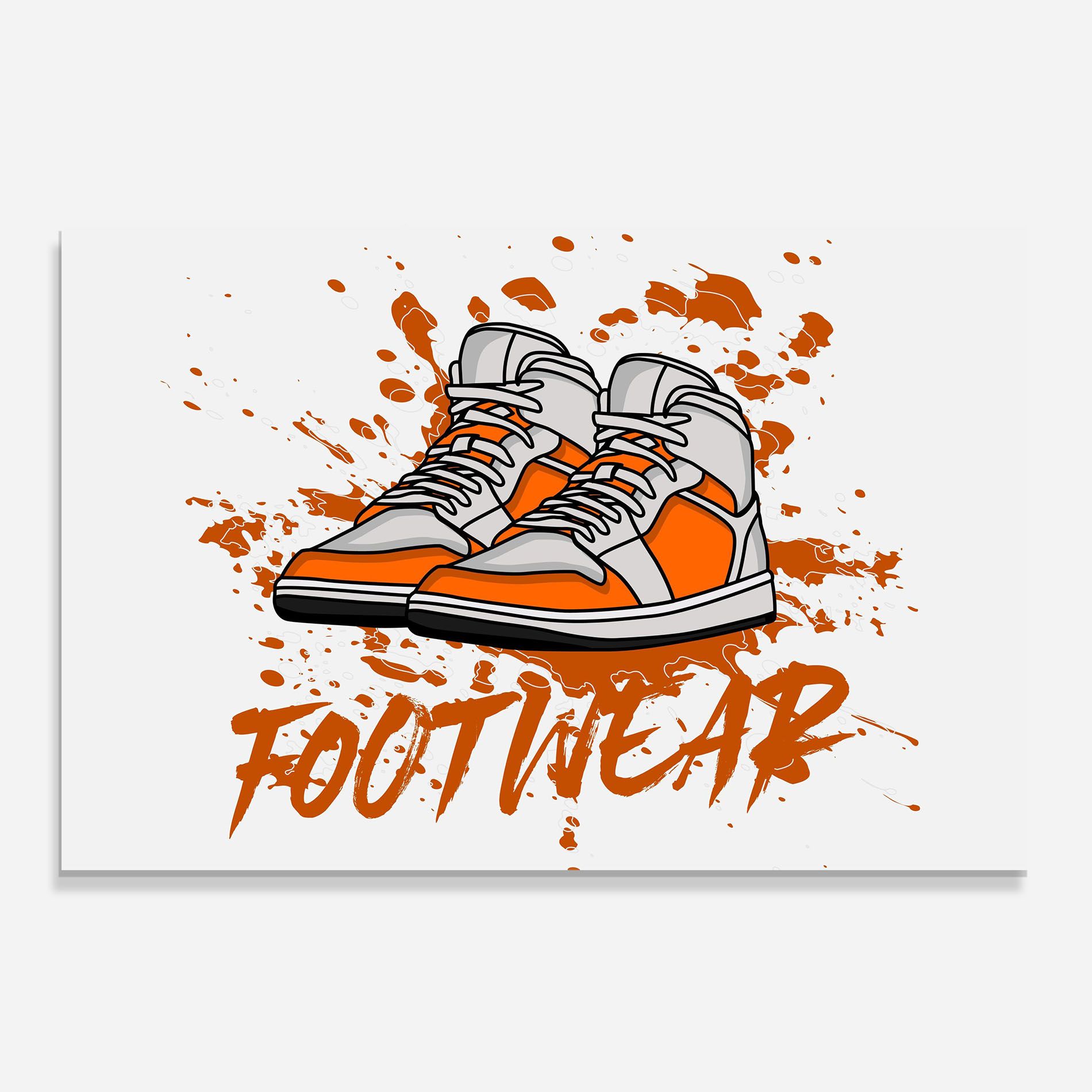 Orange Footwear mockup 0