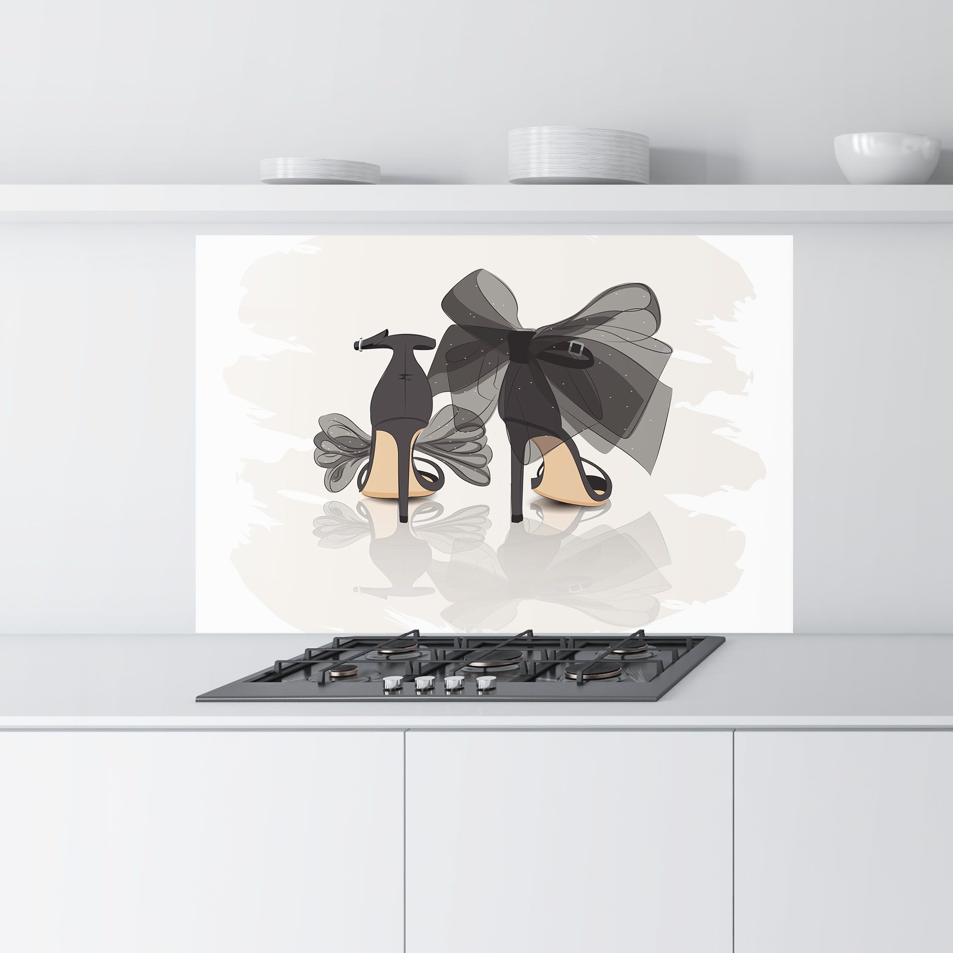 Black Bow Heels mockup 9