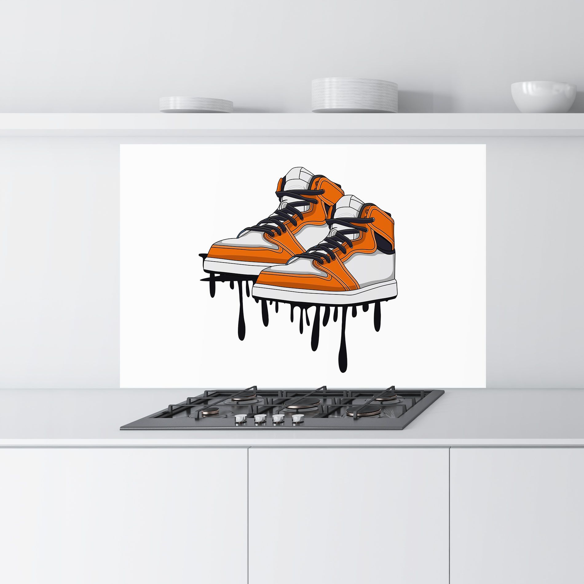 Black Liquid Shoe mockup 9