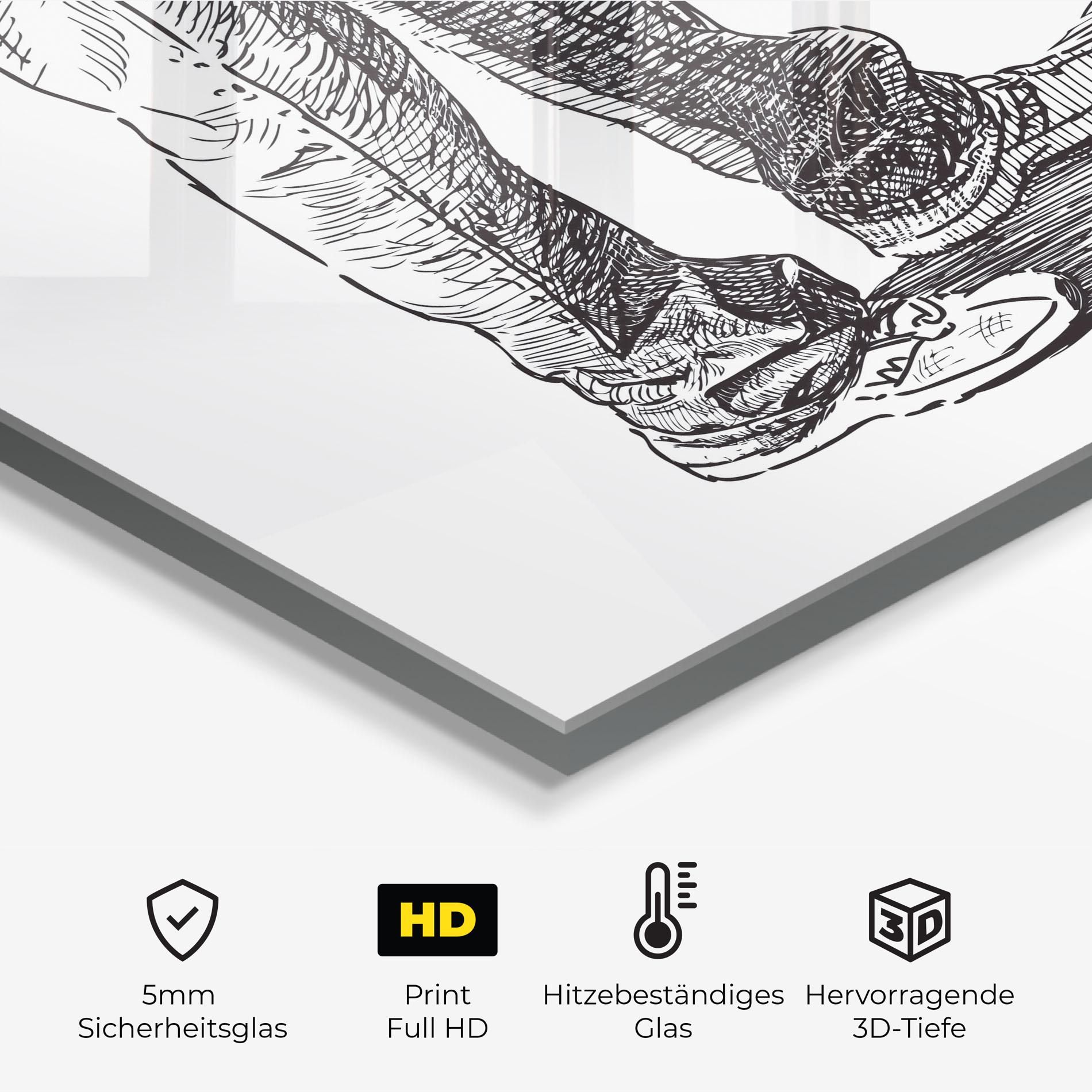 Black Line Shoes mockup 2