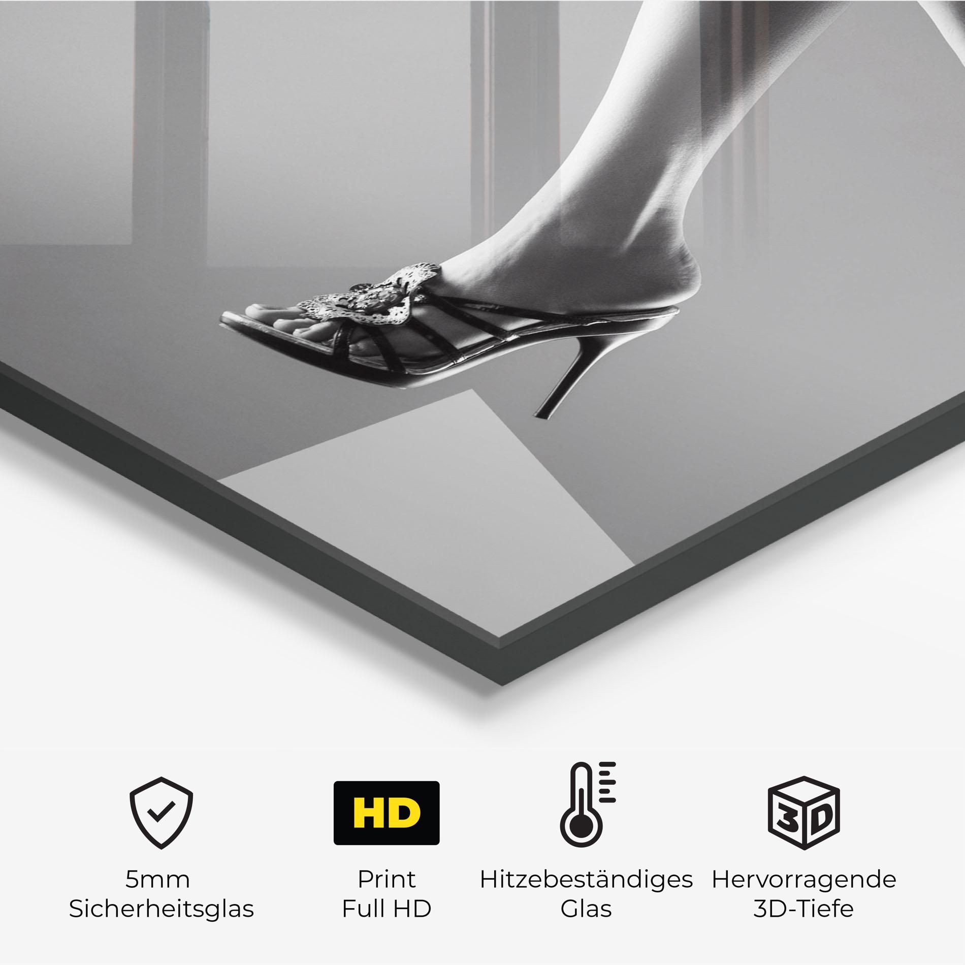 Black Shoes On Grey mockup 2