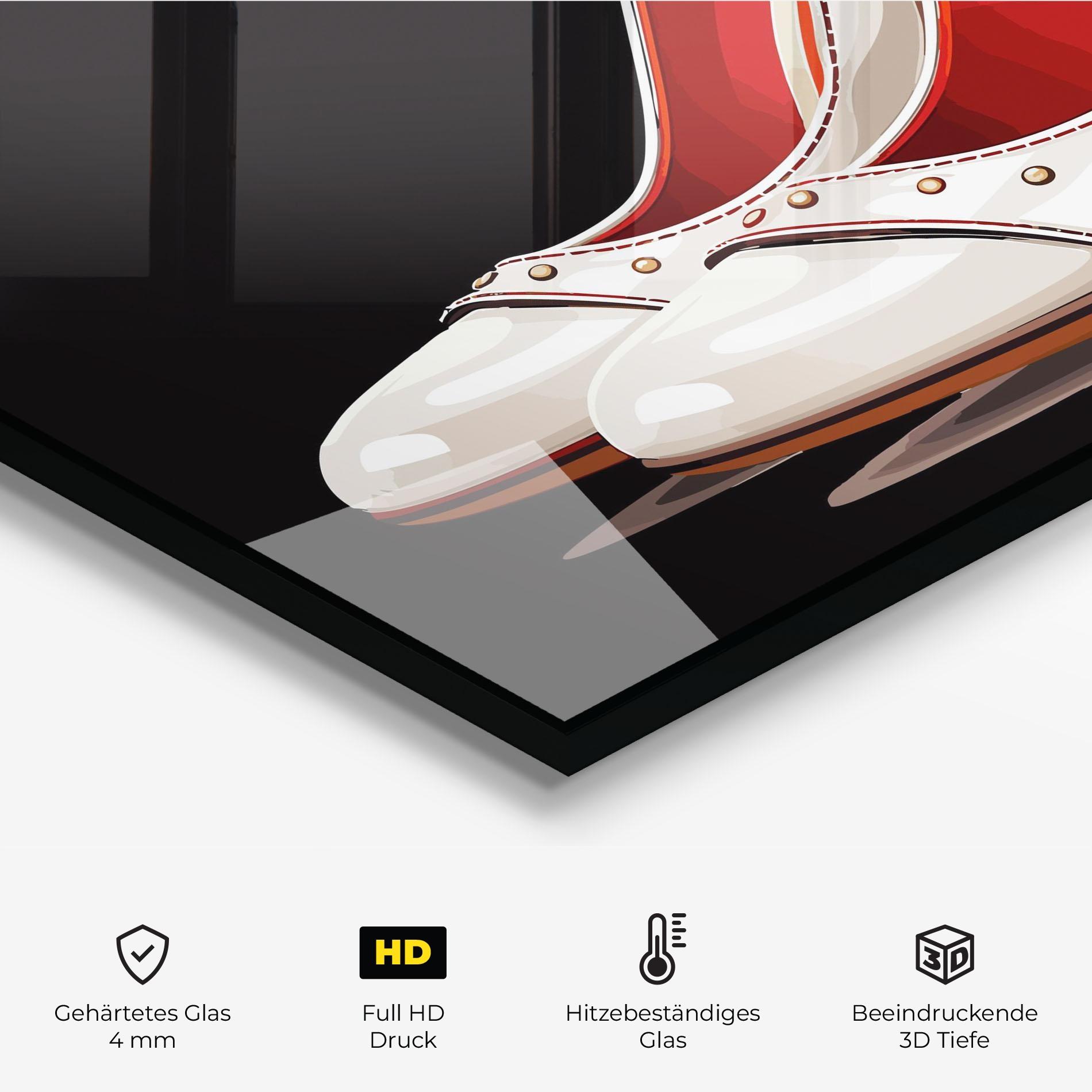 Küchenrückwand Glas Cream Heals mockup 2