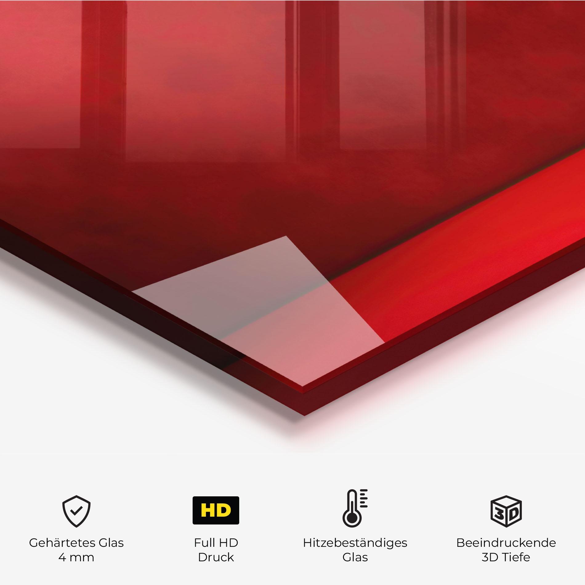 Küchenrückwand Glas Female Legs Heels mockup 2