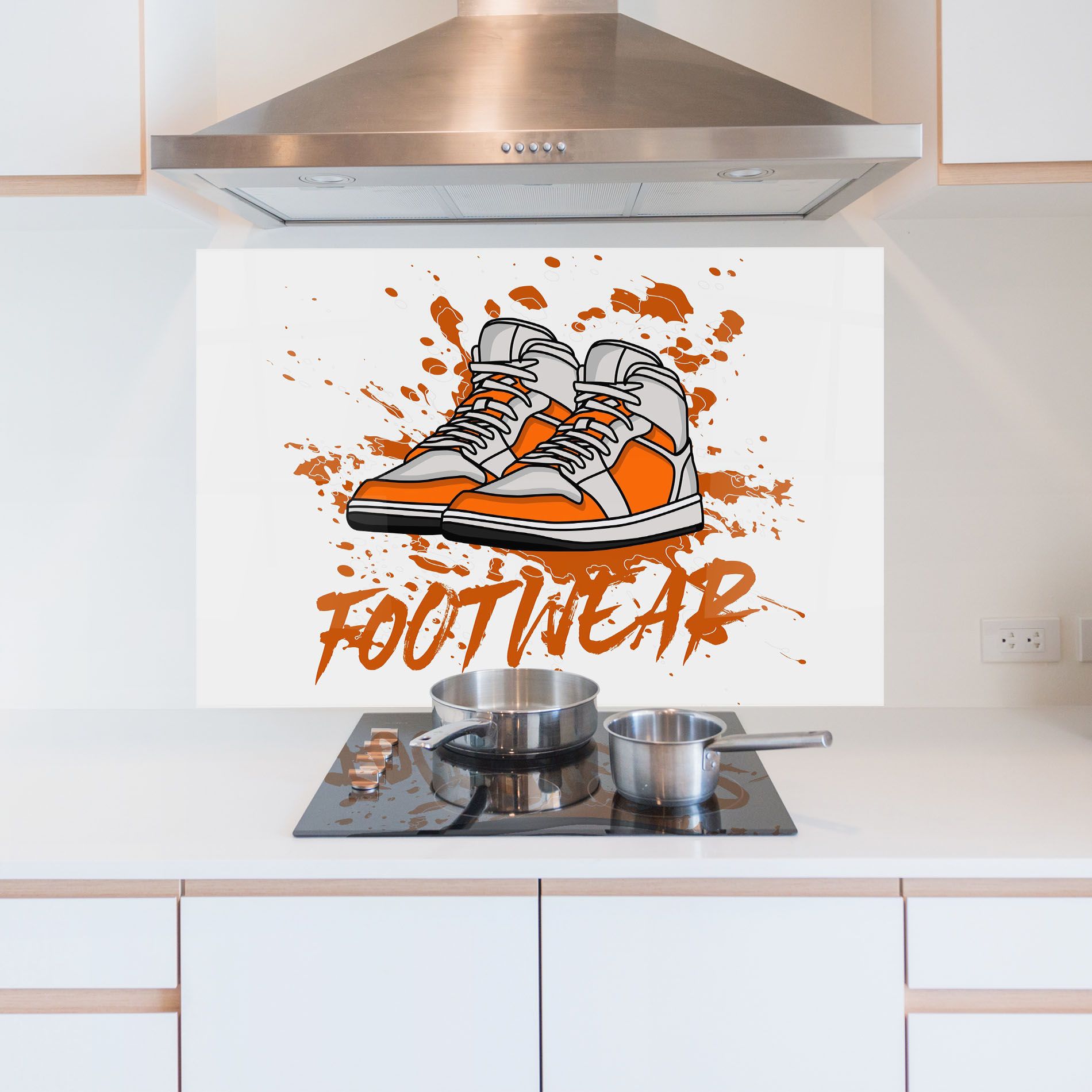 Orange Footwear mockup 5