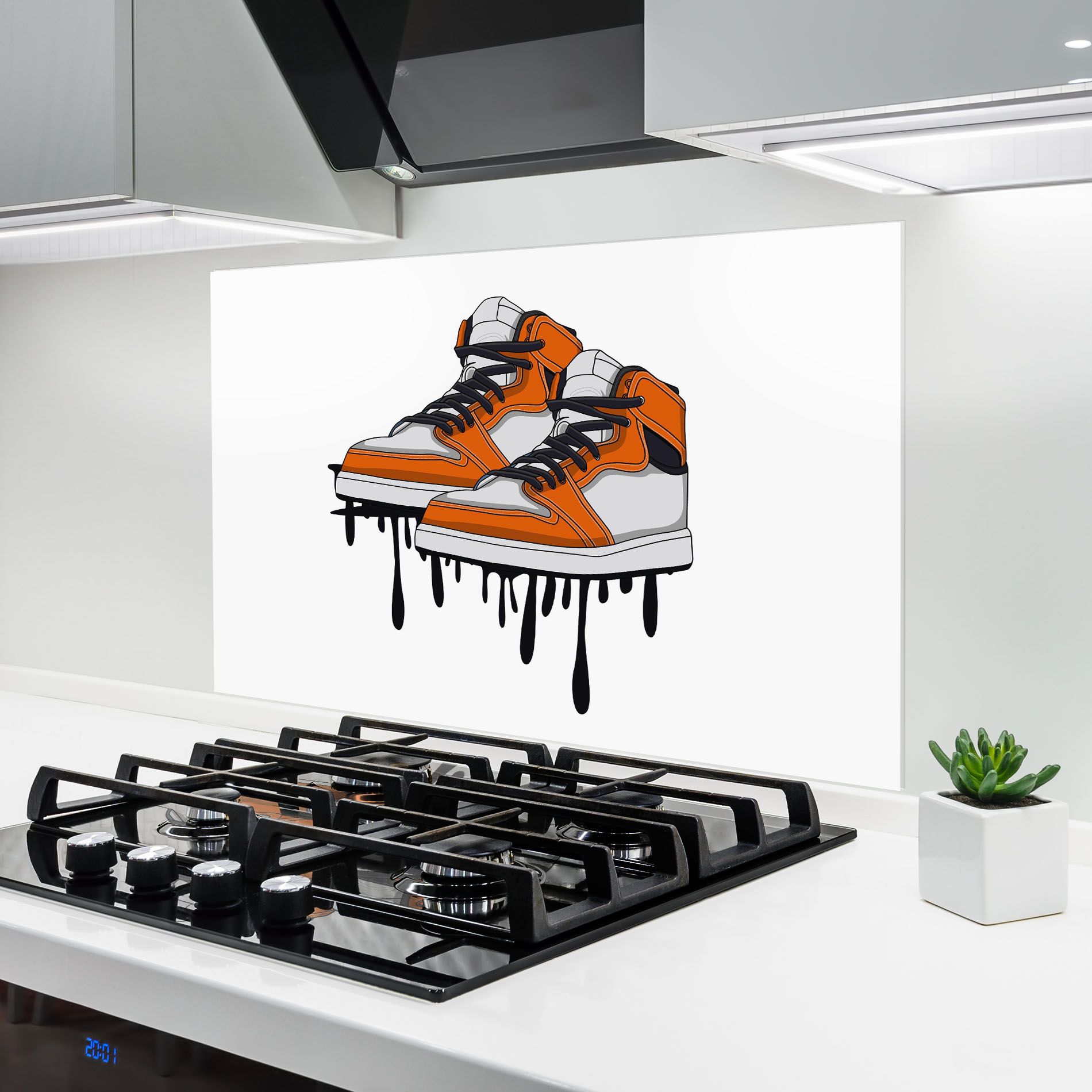 Black Liquid Shoe mockup 6