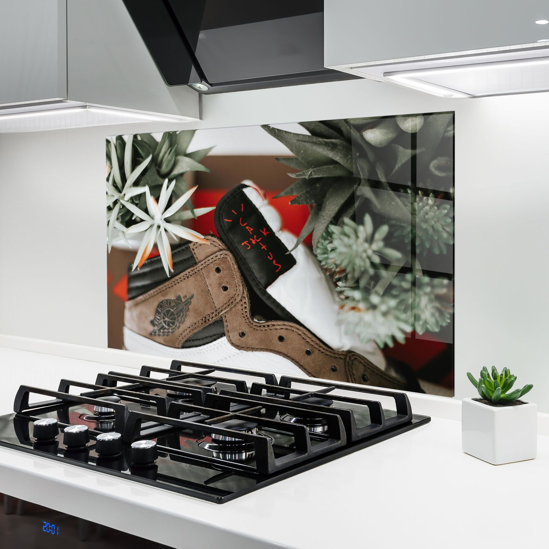 Brown Air Jordan mockup 6