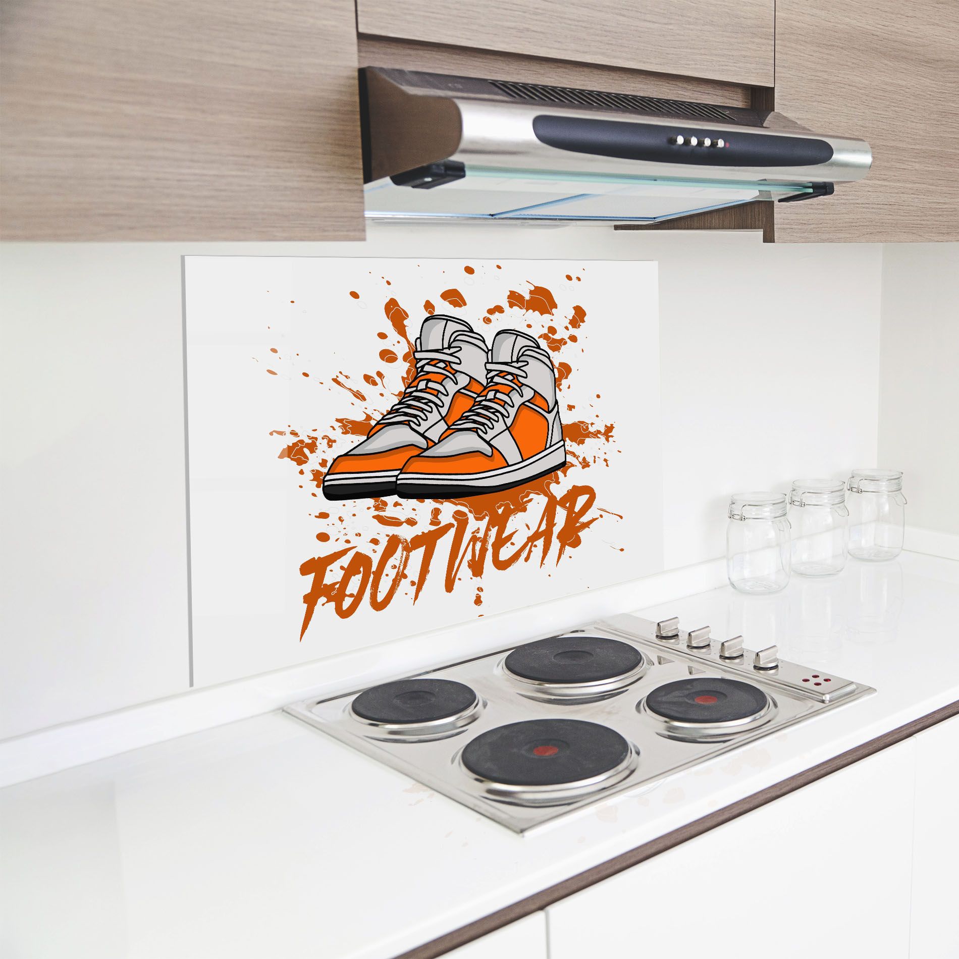 Orange Footwear mockup 8