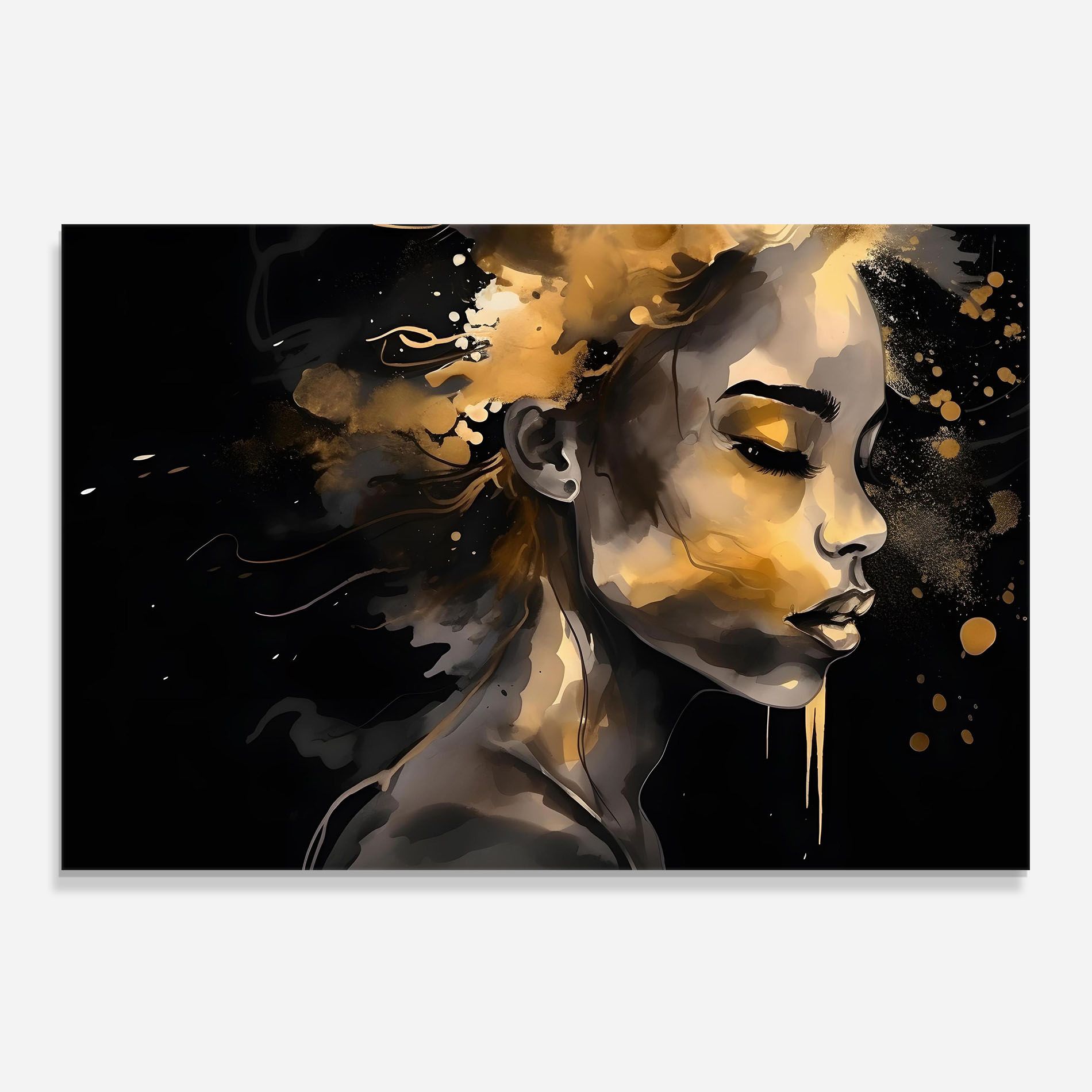 Gold Stylish Modern mockup 0